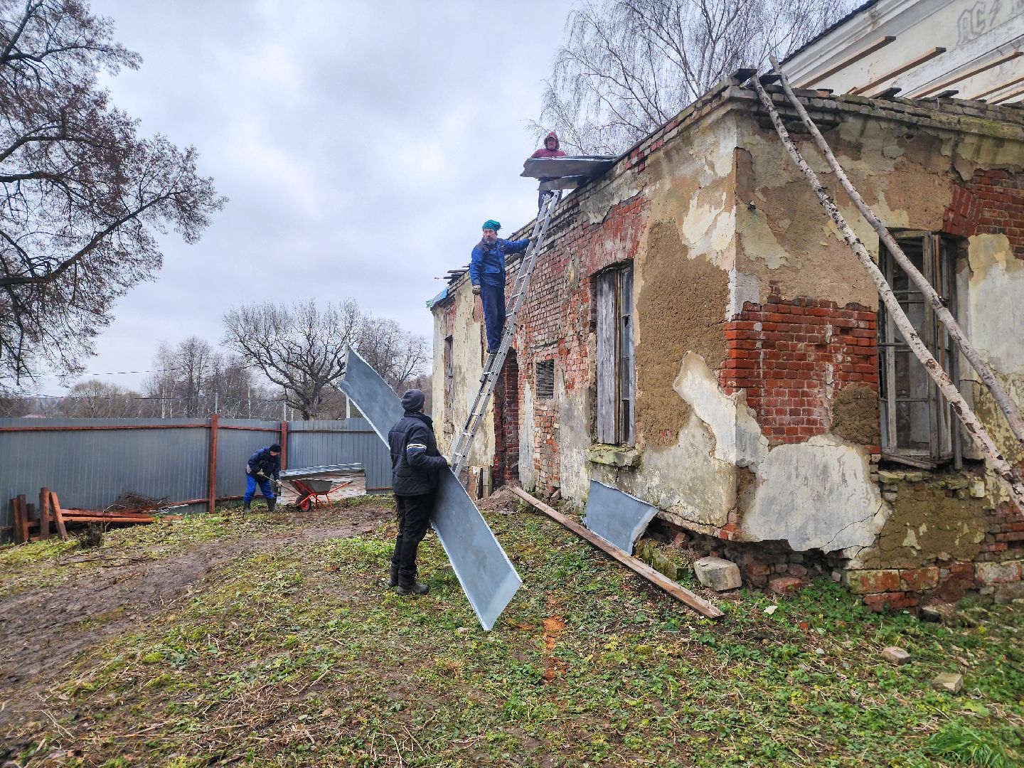 Подольск, Плещеево, Волонтеры, Усадьба,