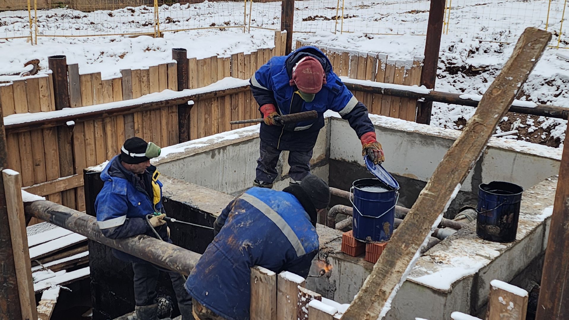 волоколамск, сычево, ремонт теплосети, жкх,