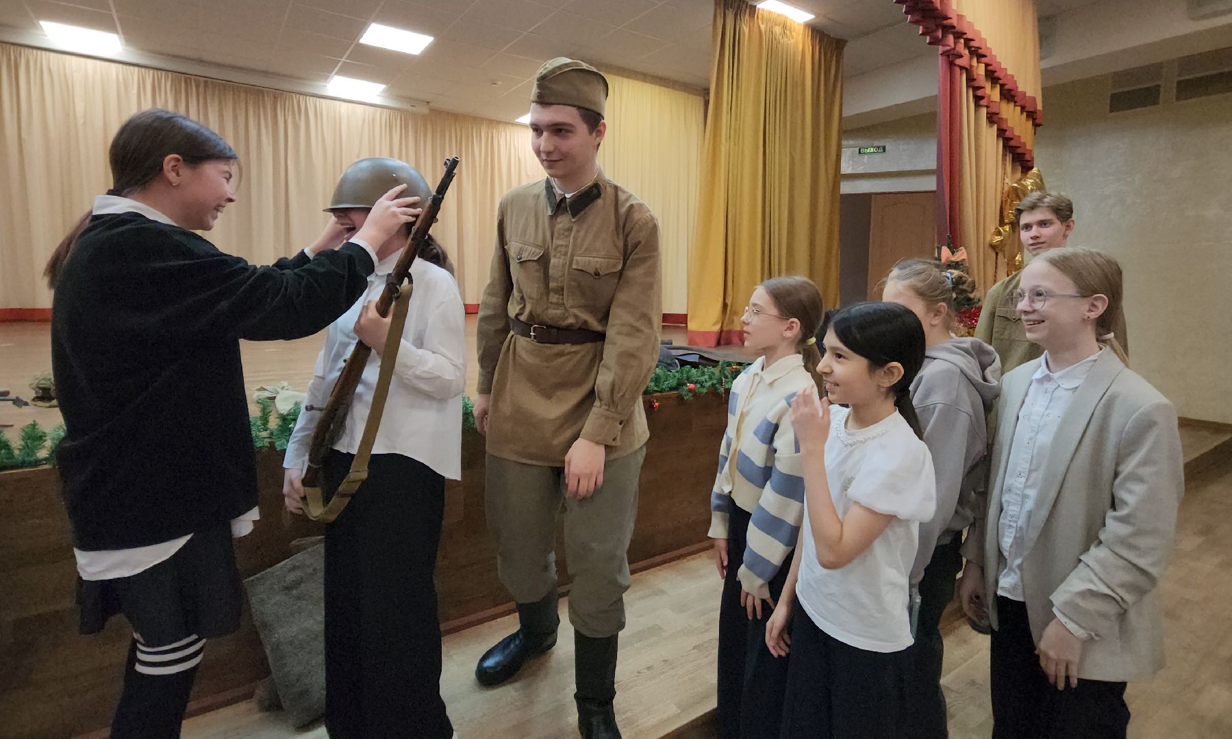 Красногорск ,  контрнаступление под москвой, уроки живой истории,