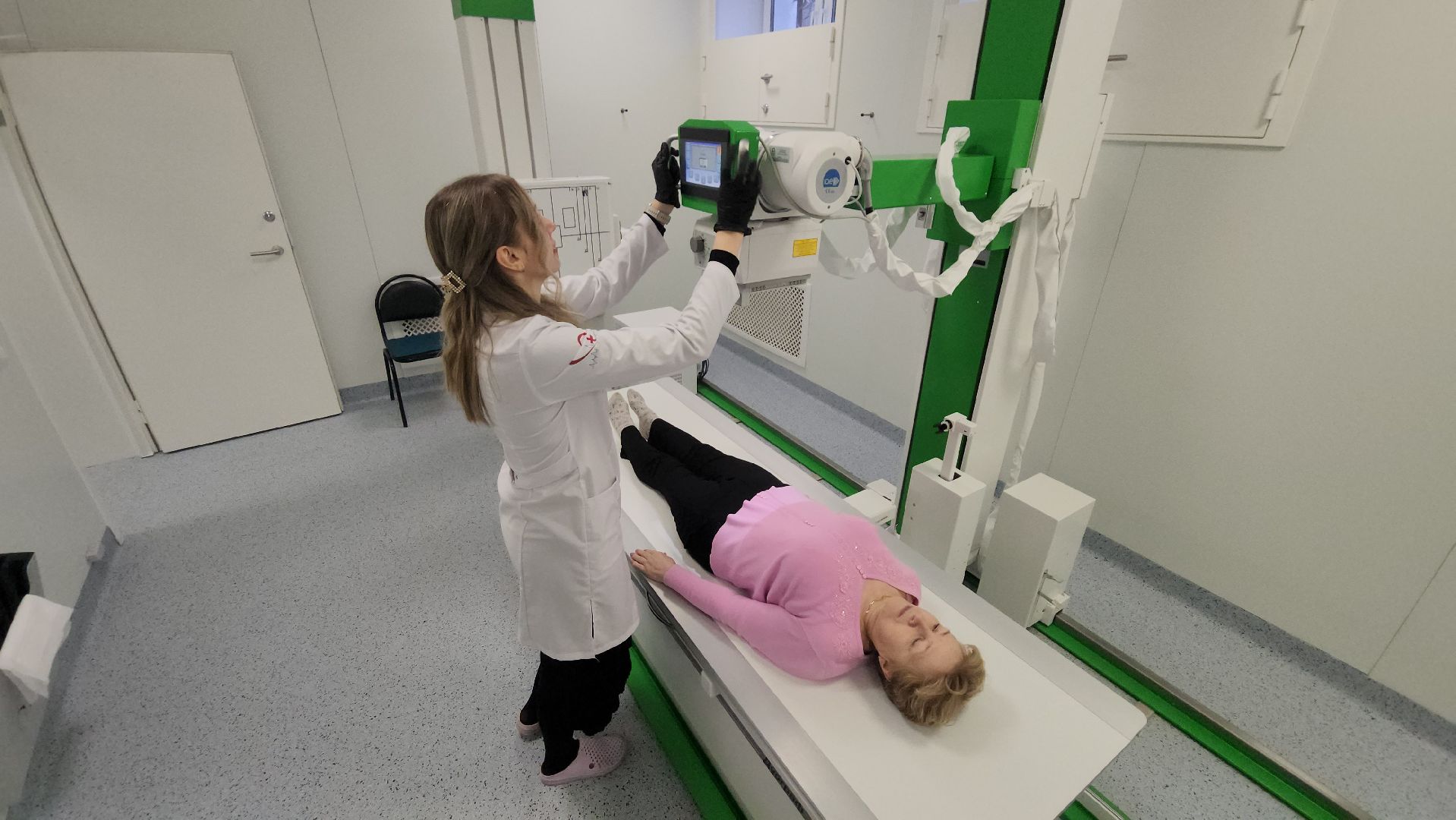 серпухов, амбулатория в поселке пролетарском, новые рентген-аппарат в серпухове,