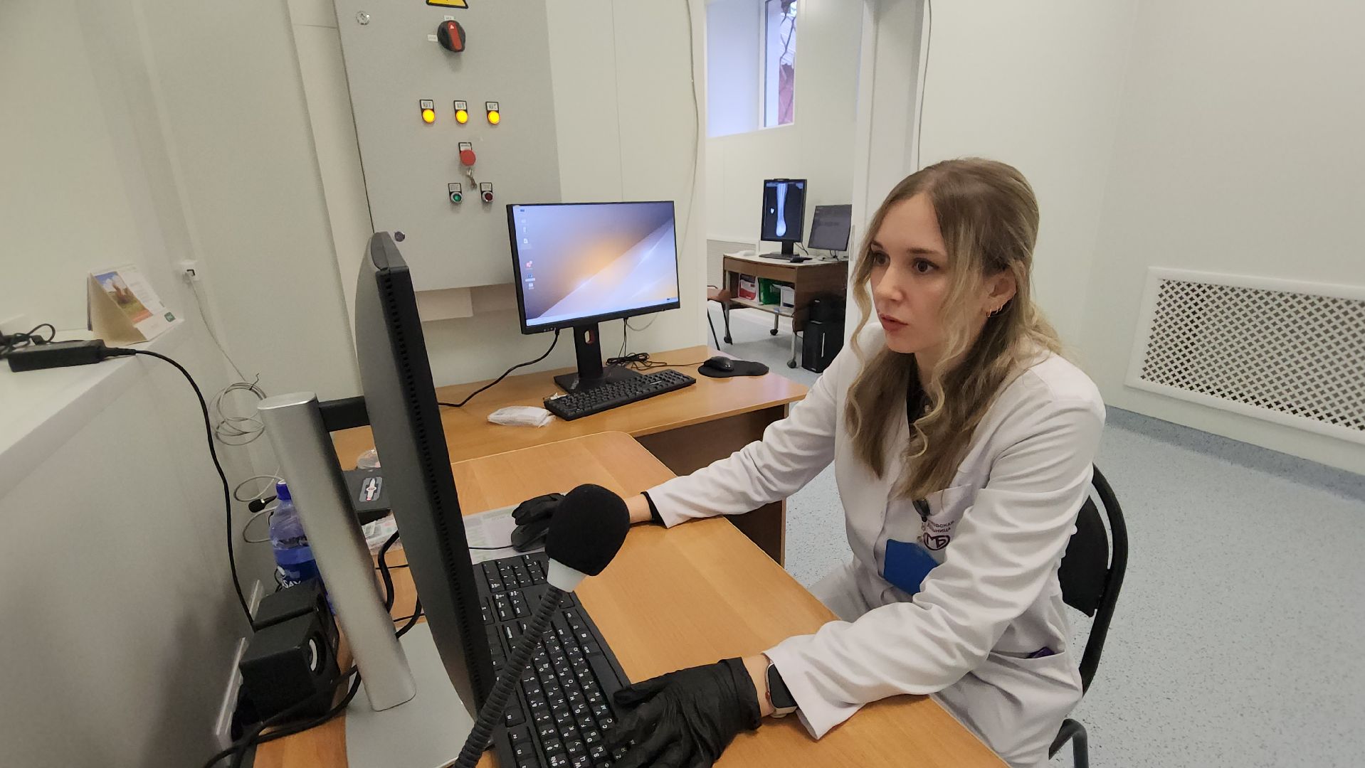 серпухов, амбулатория в поселке пролетарском, новые рентген-аппарат в серпухове,