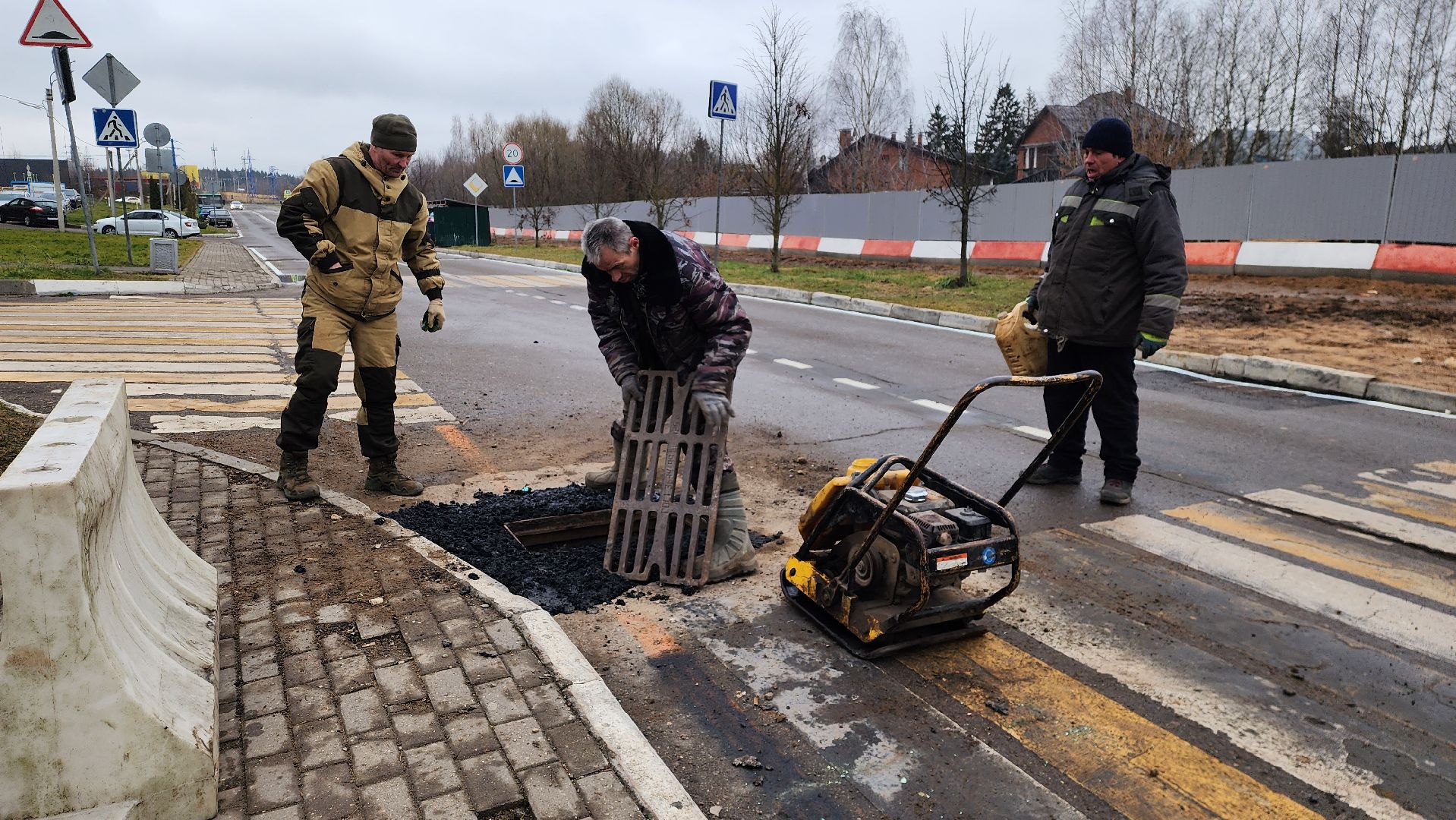 истра, благоустройство, ямочный ремонт дорог,