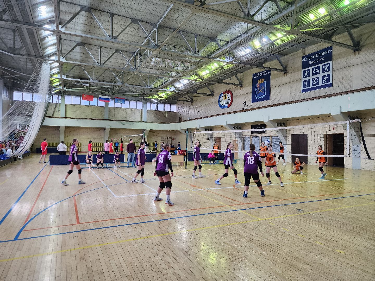 Подольск , школьная лига, волейбол,