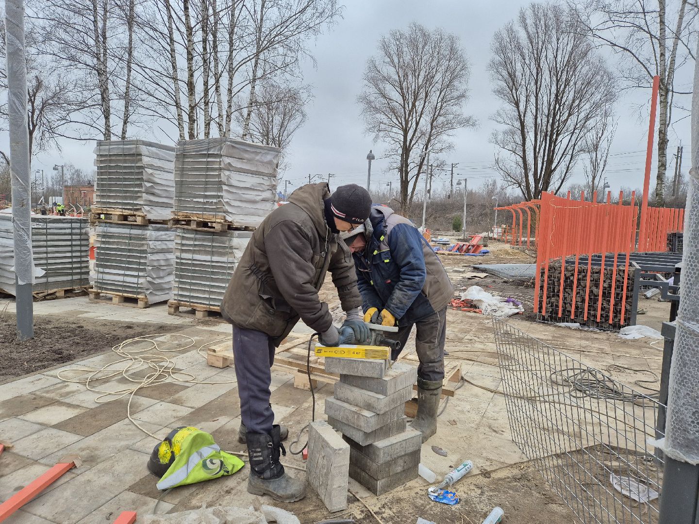 благоустройство , сквер заводской, ликино-дулево, орехово-зуевский округ,