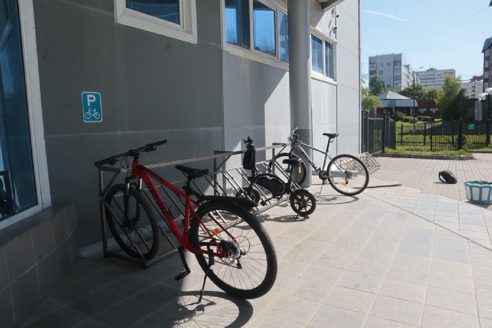 Пущино, велопарковки