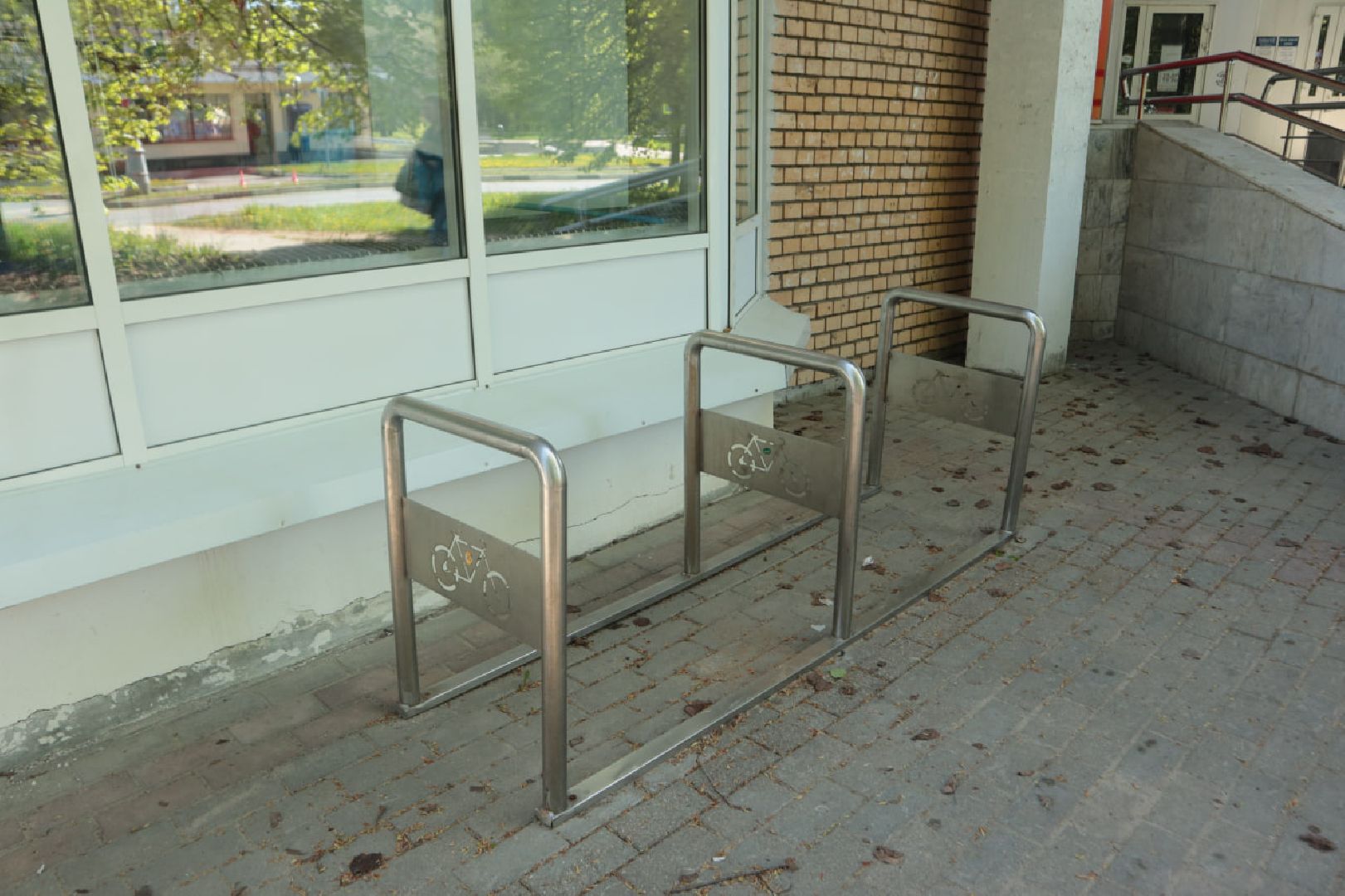 Пущино, велопарковки