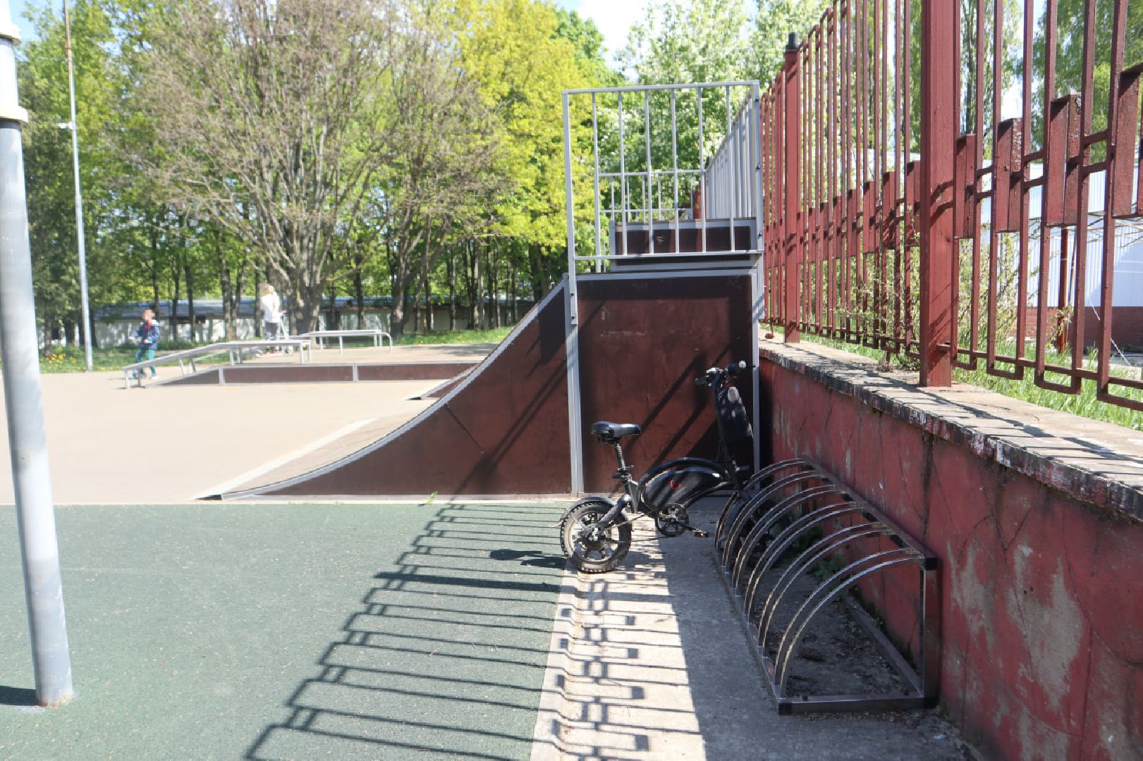 Пущино, велопарковки