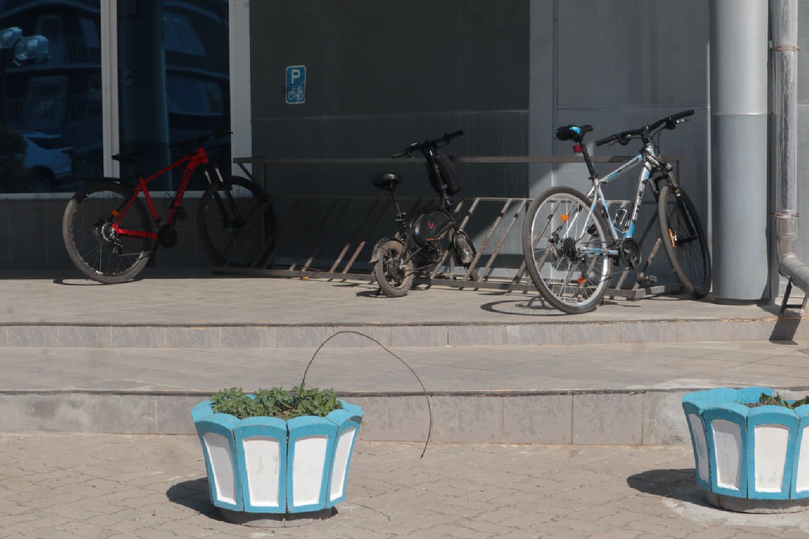 Пущино, велопарковки