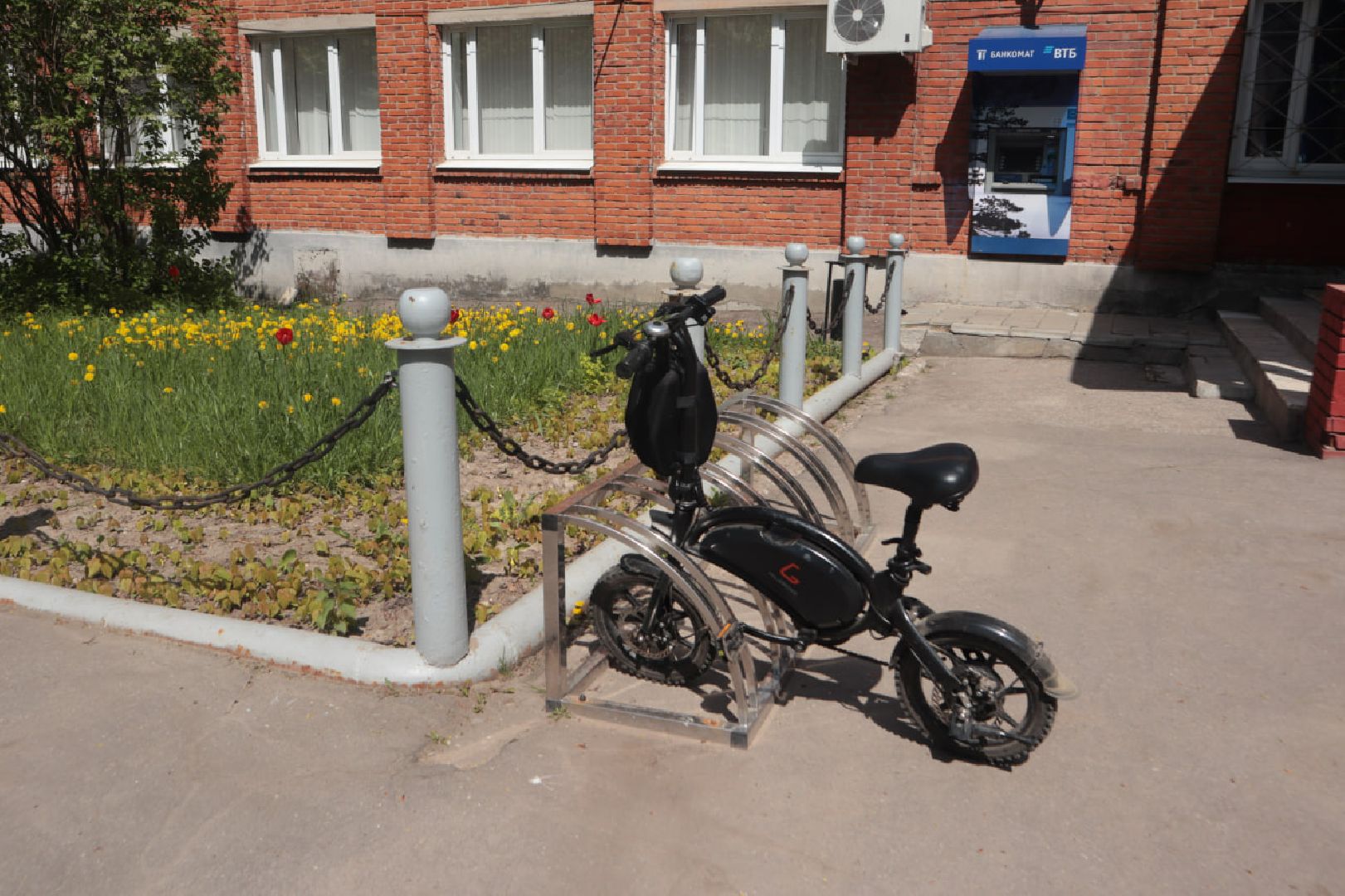 Пущино, велопарковки