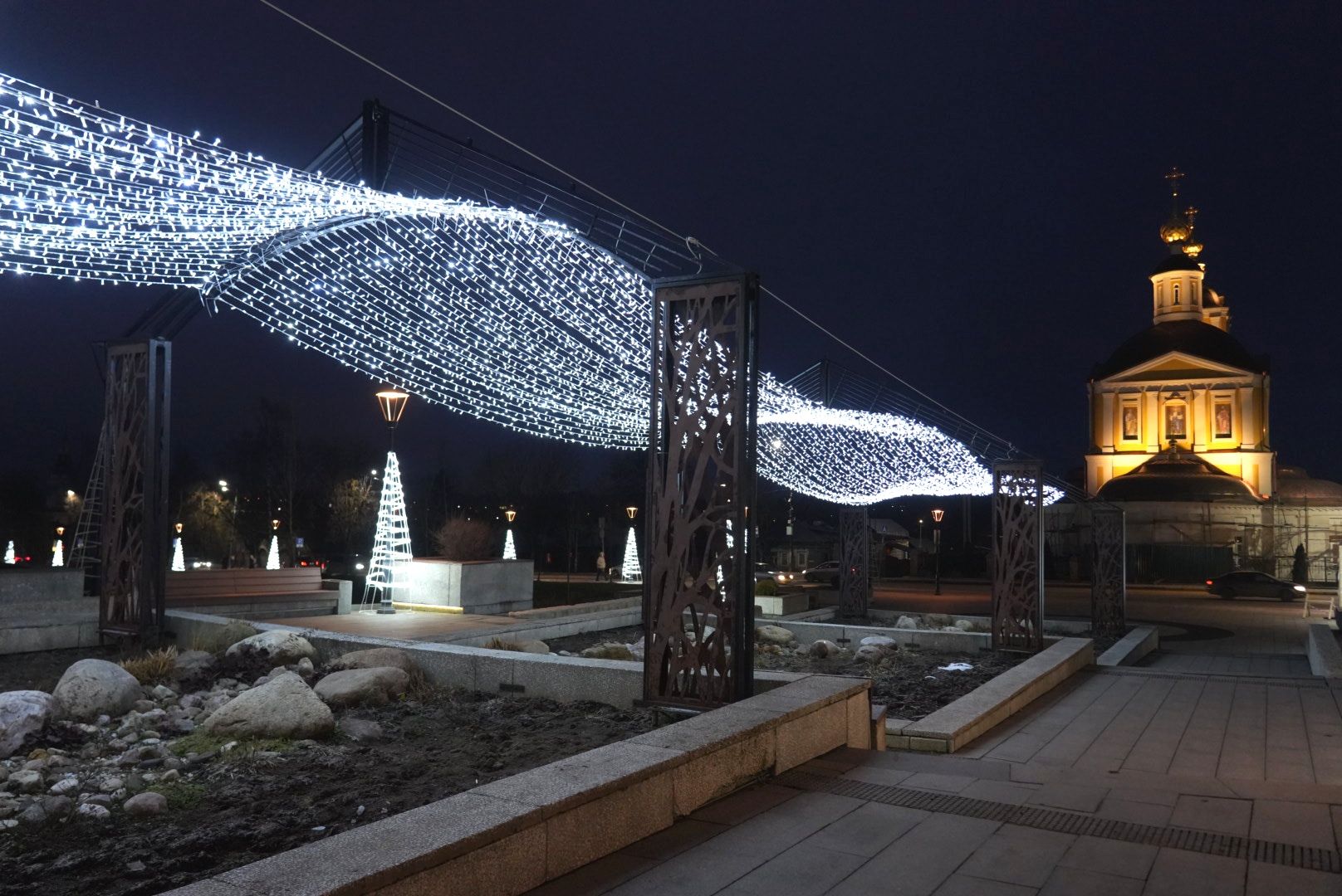 новый год , сергиев посад, сергиево-посадский городской округ, украшение города , благоустройство ,
