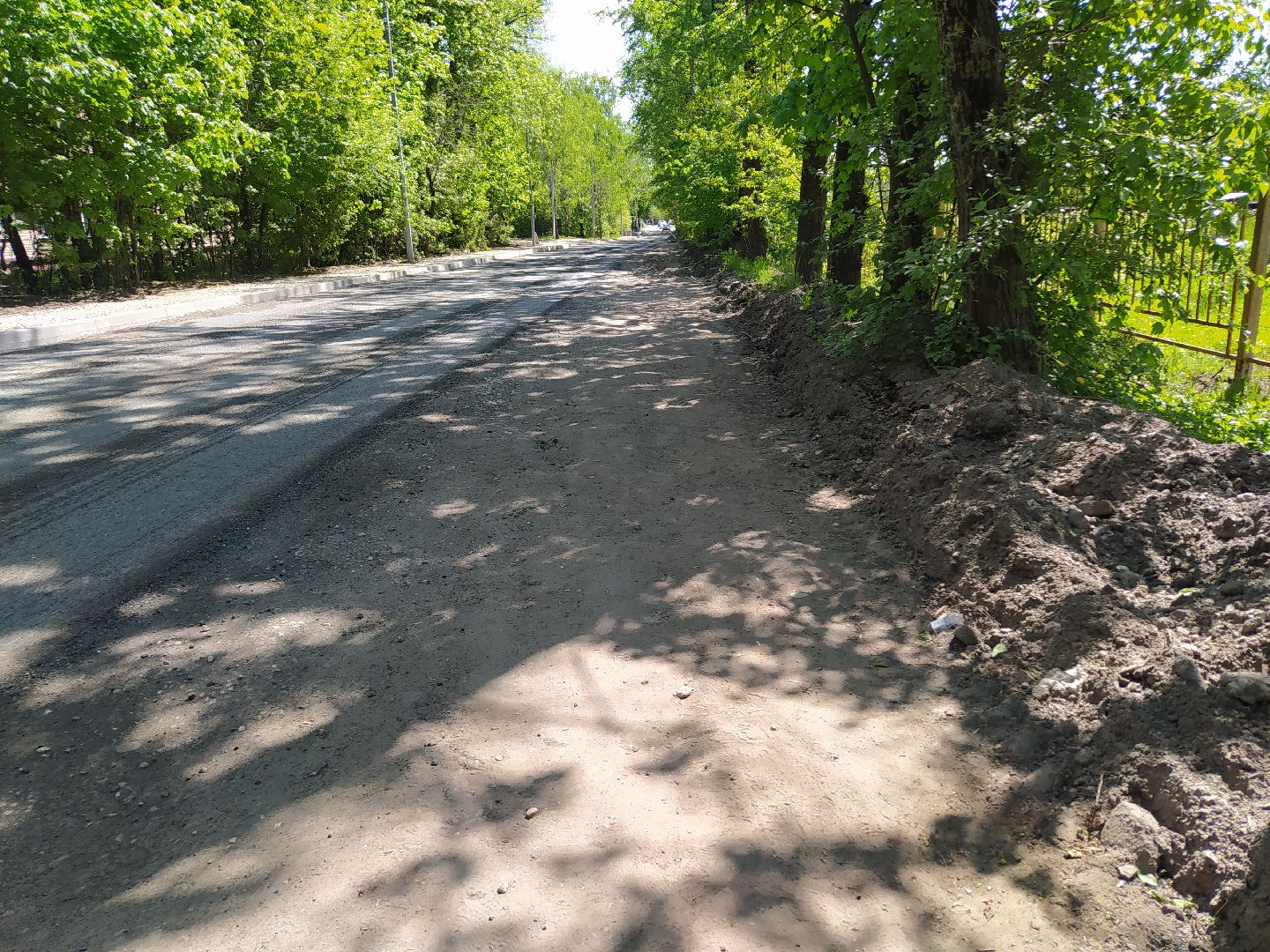 Дорога, проезжая часть, ремонт, асфальт