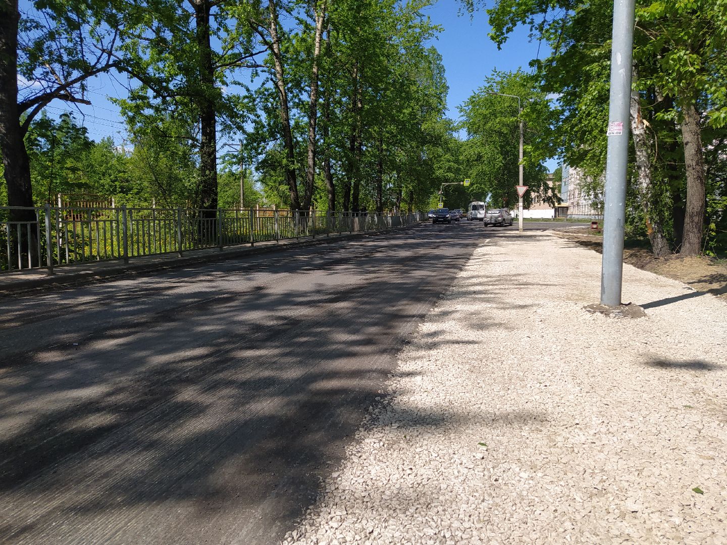 Дорога, проезжая часть, ремонт, асфальт