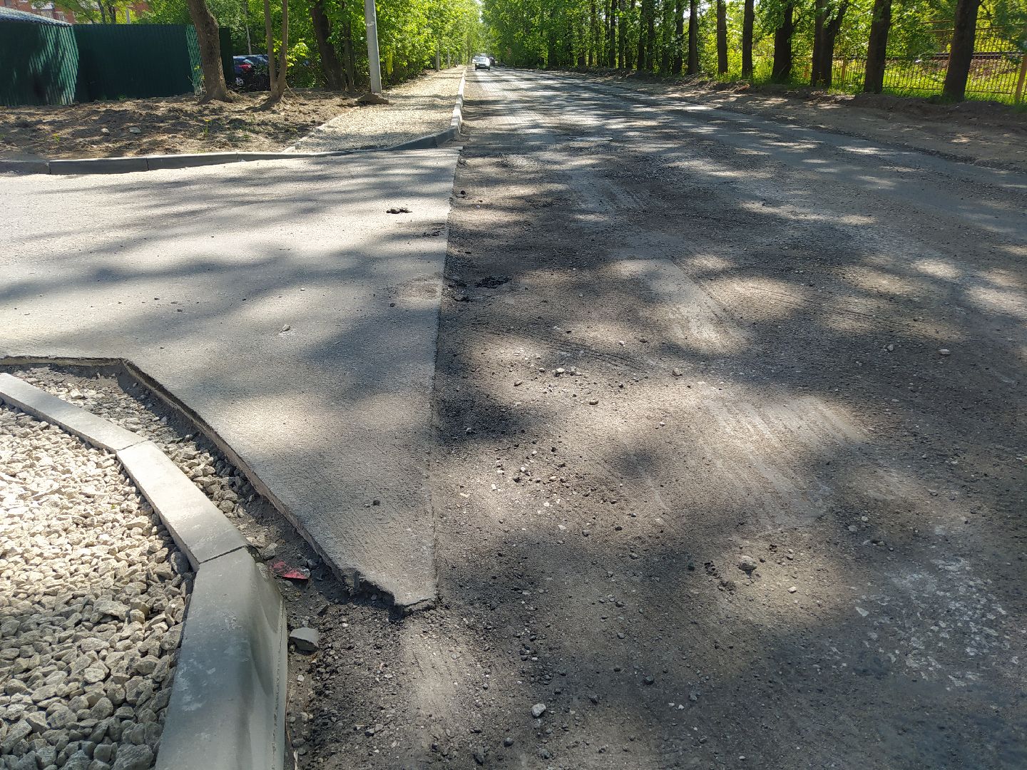 Дорога, проезжая часть, ремонт, асфальт