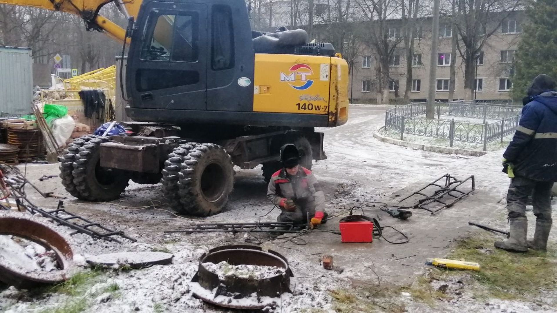 городской округ восход, жкх, благоустройство, канализационные колодцы,