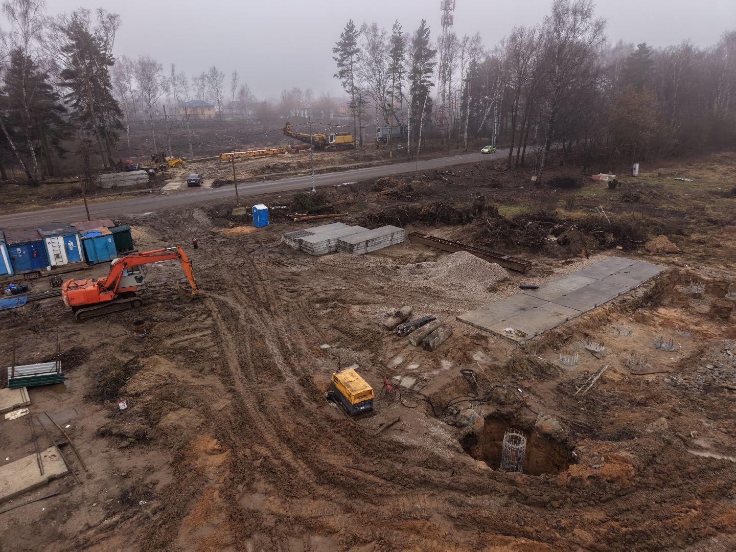 видео с коптера, путепровод платформа черное, путепровод в балашихе,