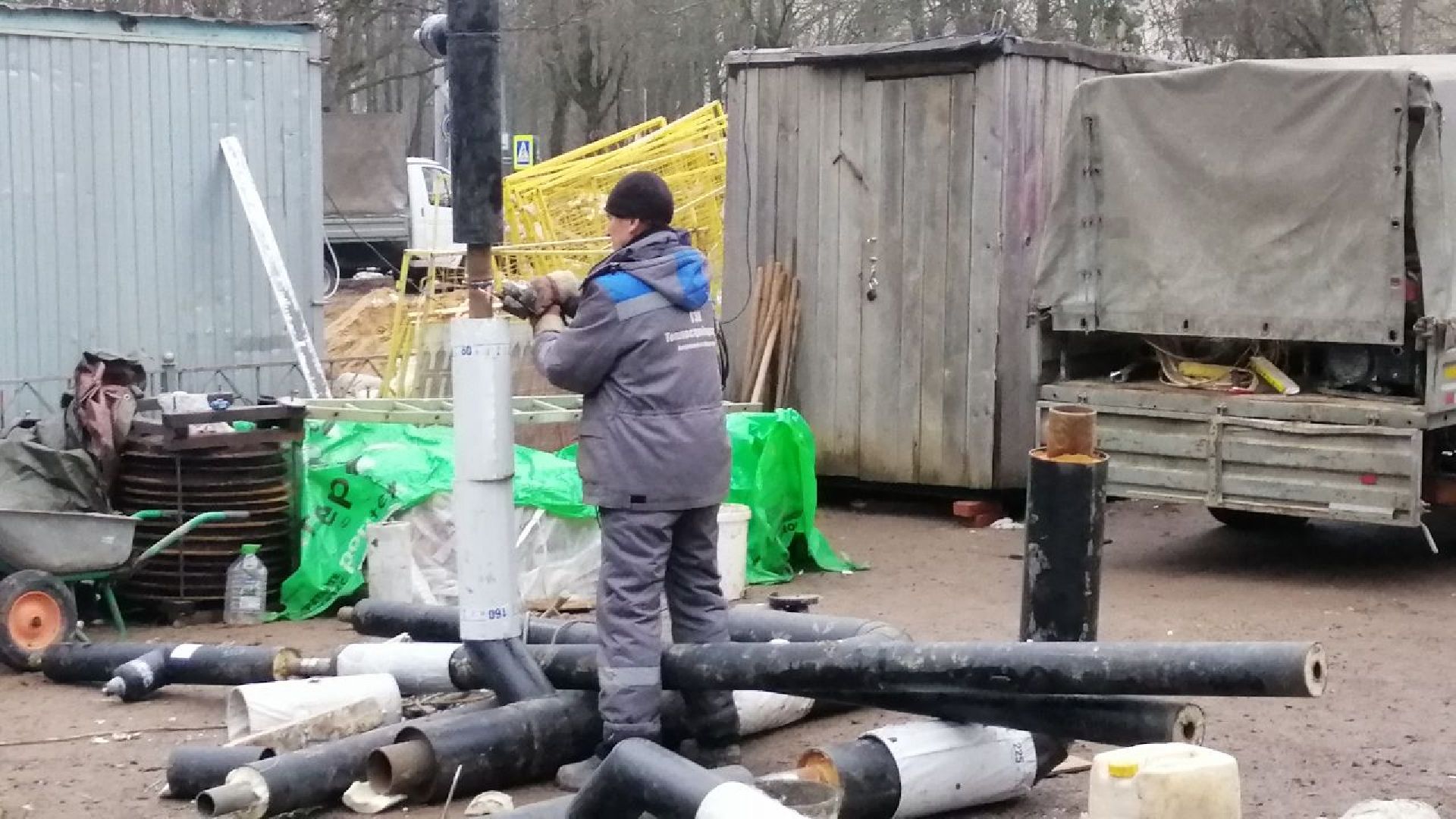 городской округ восход, жкх, благоустройство, теплосети, реконструкция теплосетей, трубы,