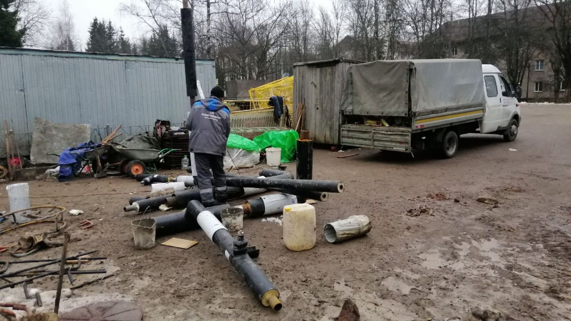 городской округ восход, жкх, благоустройство, теплосети, реконструкция теплосетей, трубы,