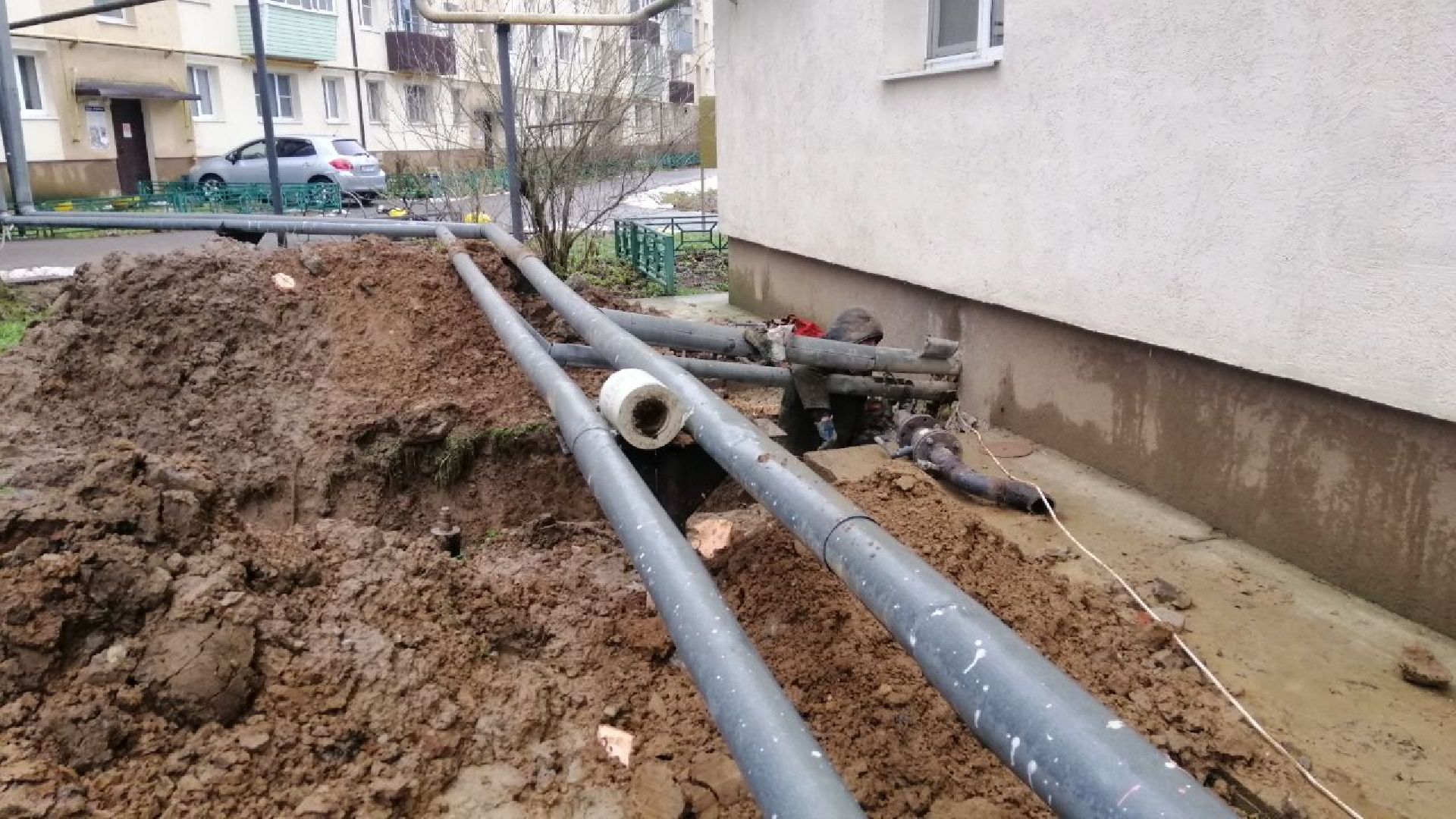 городской округ восход, жкх, благоустройство, теплосети, реконструкция теплосетей, трубы,