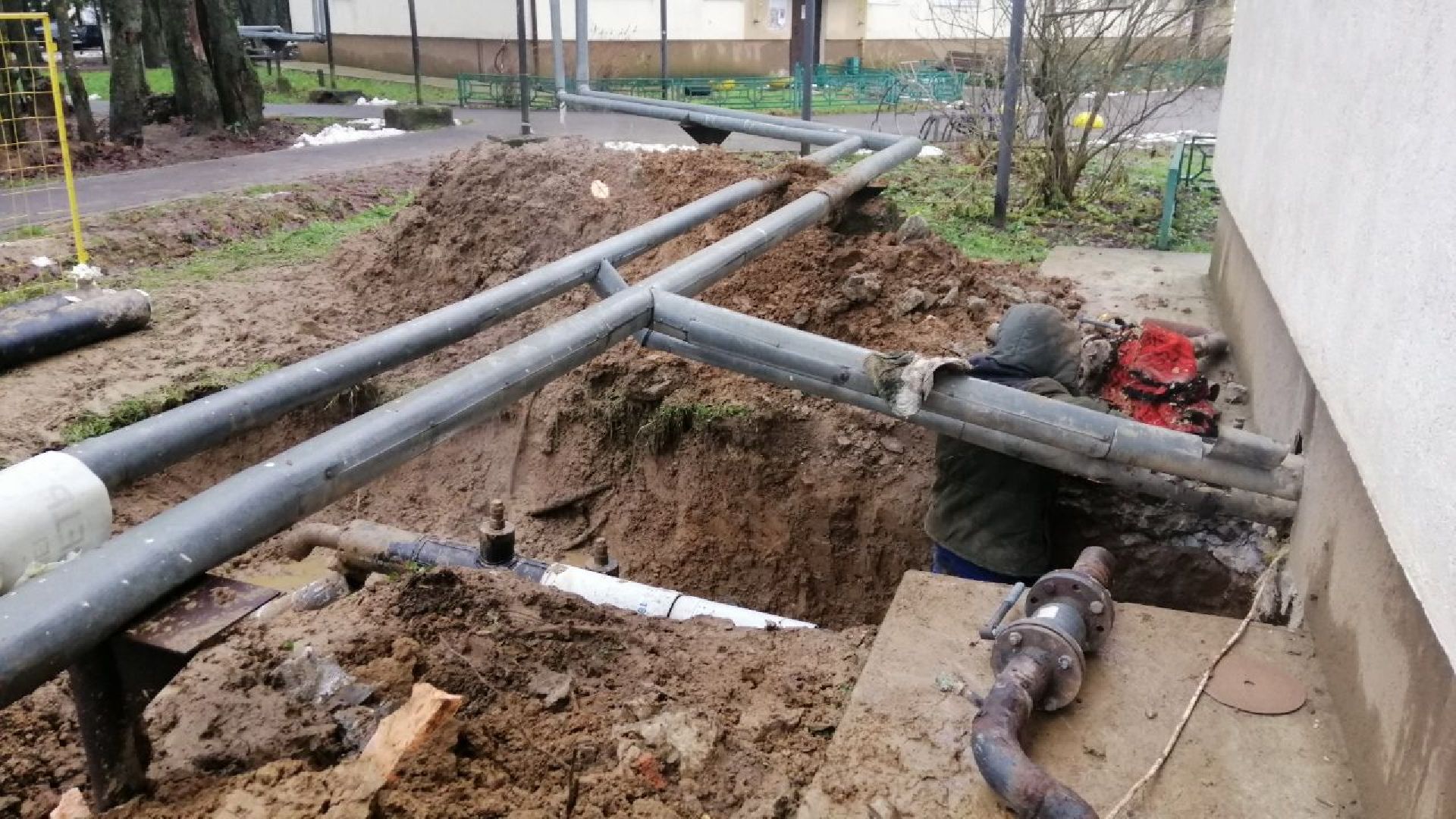 городской округ восход, жкх, благоустройство, теплосети, реконструкция теплосетей, трубы,