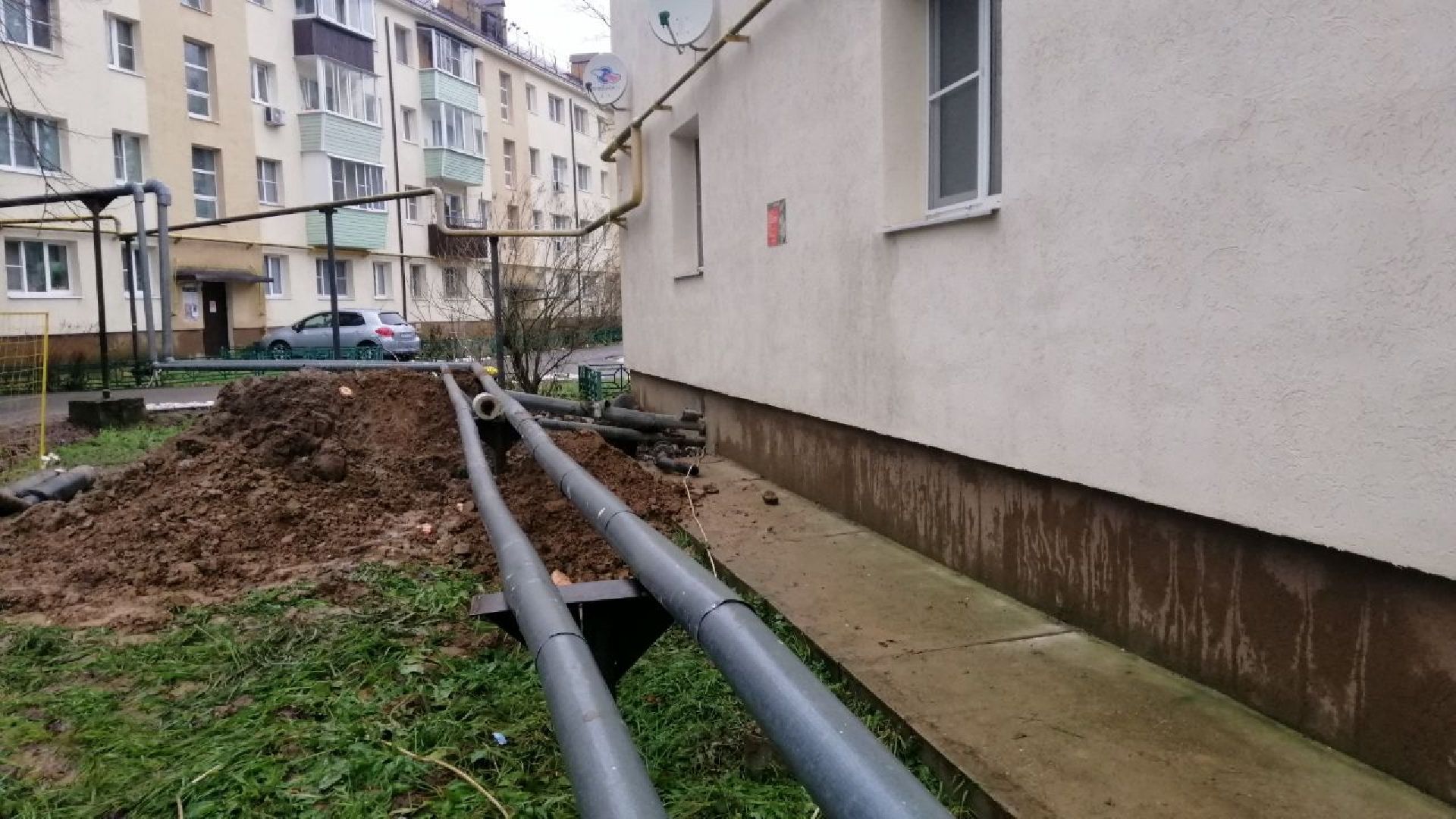 городской округ восход, жкх, благоустройство, теплосети, реконструкция теплосетей, трубы,