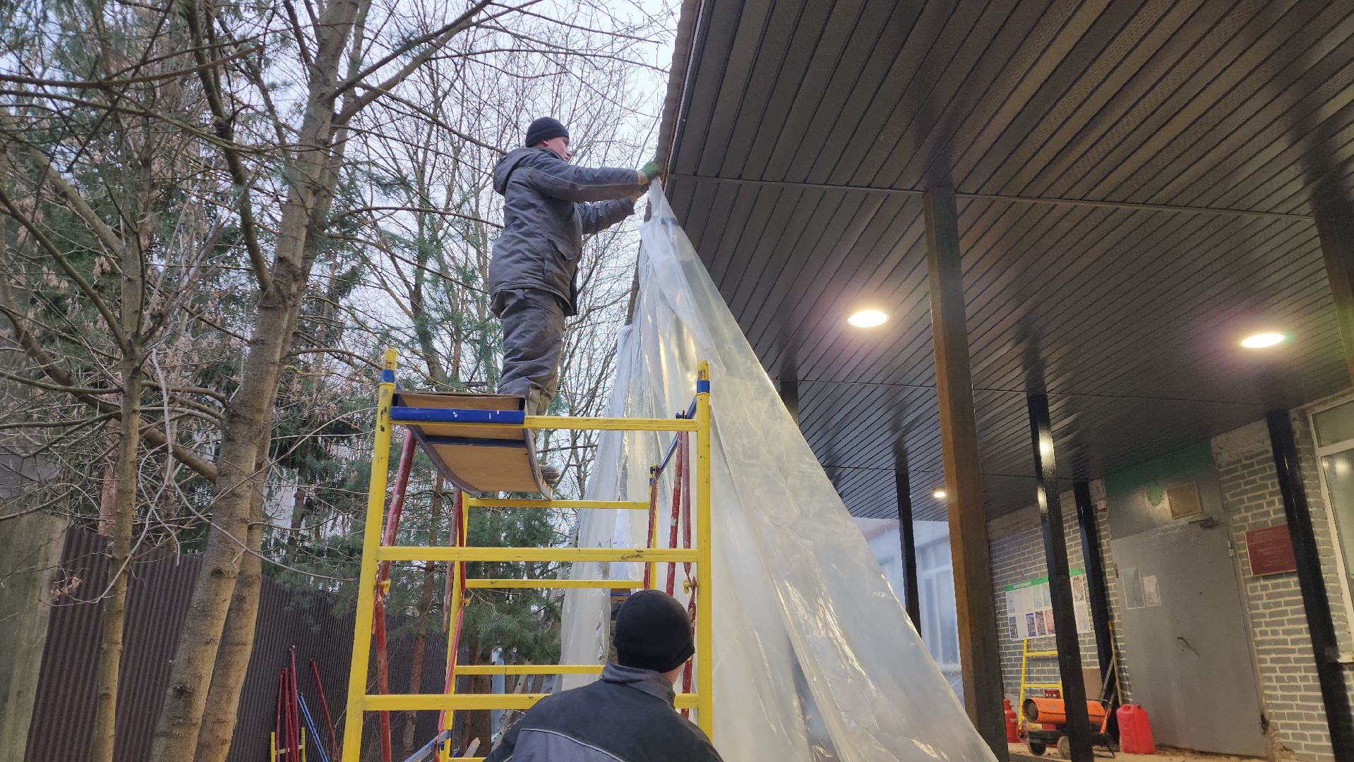 истра, жкх, ремонт входной группы,