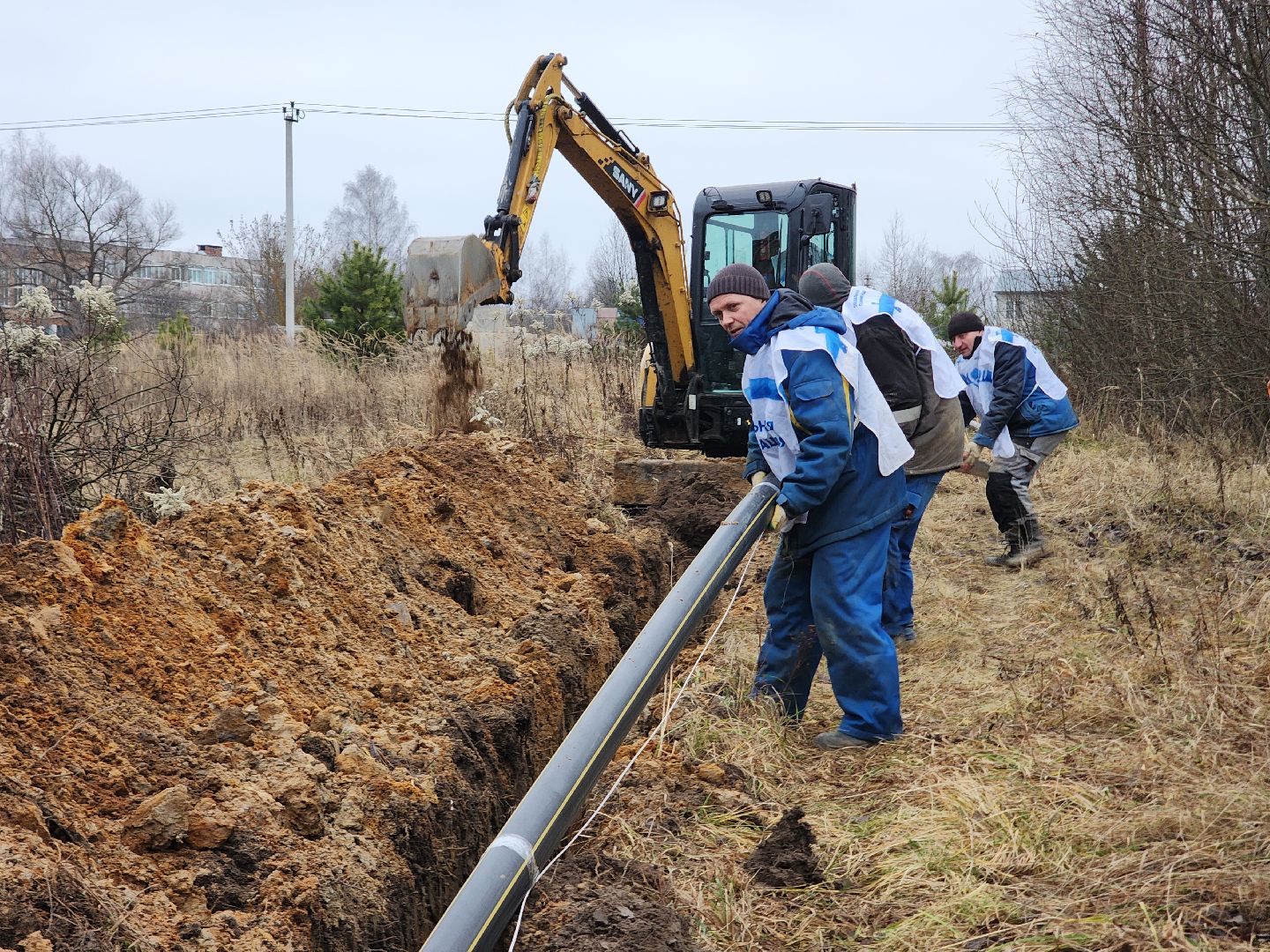 Павловский Посад , Газификация , Жители ,