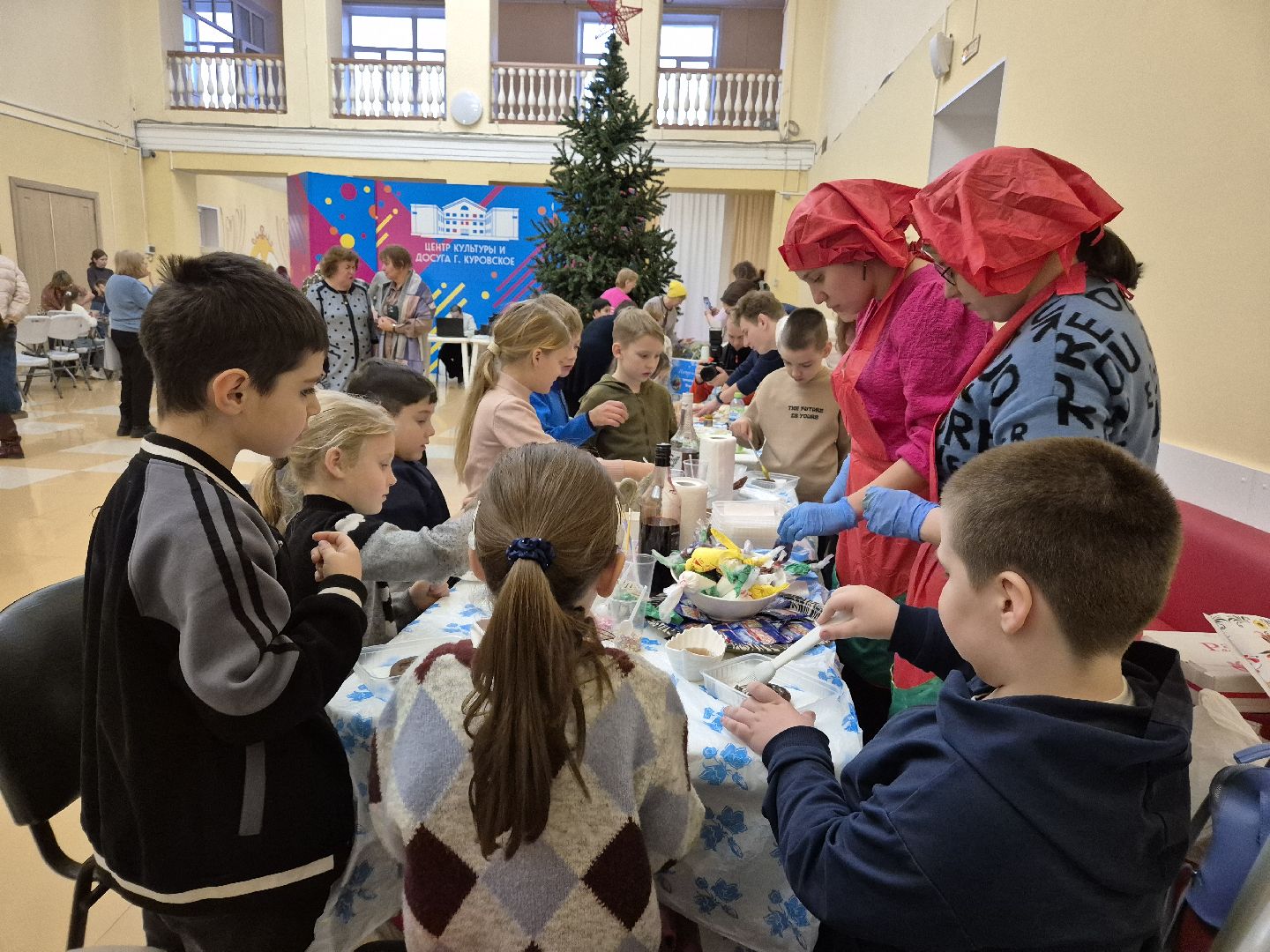 благотворительная ярмарка, империя ремесел, куровское, орехово-зуевский округ,