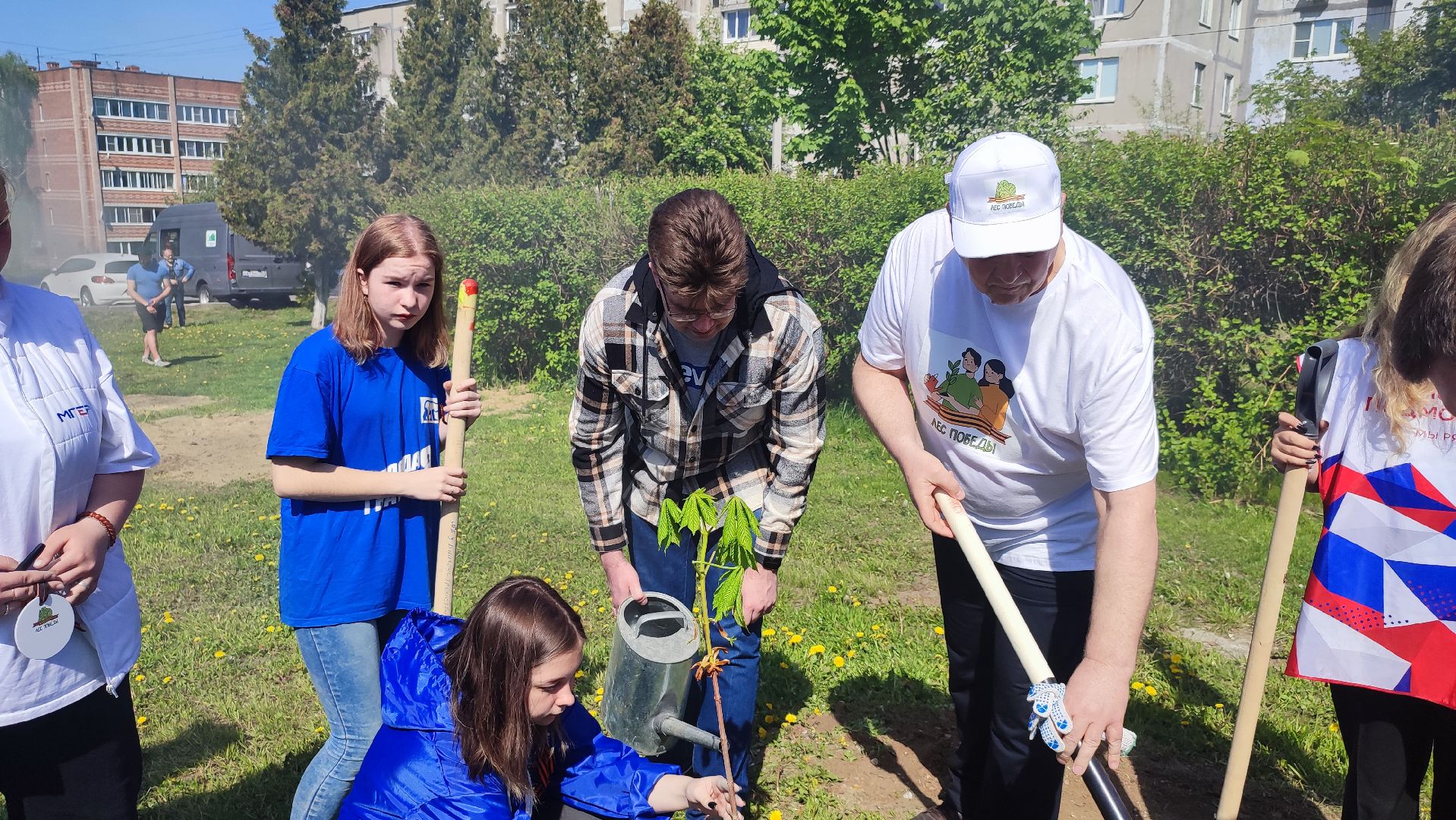 Кашира, Лес победы, экологическая акция, день победы, волонтеры