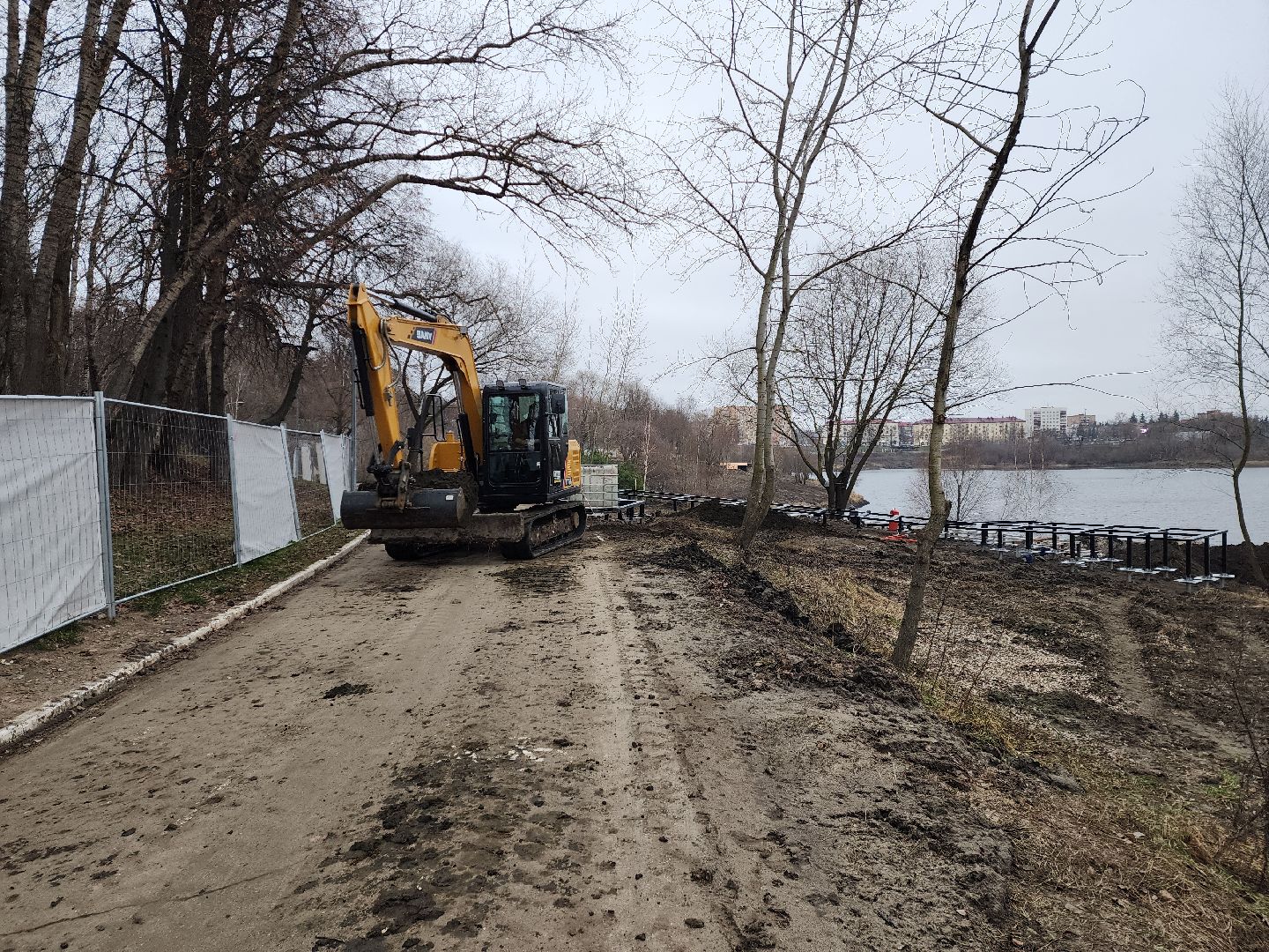 раменское, благоустройство, береговая территория Борисоглебского озера, благоустройство зоны отдыха у воды,