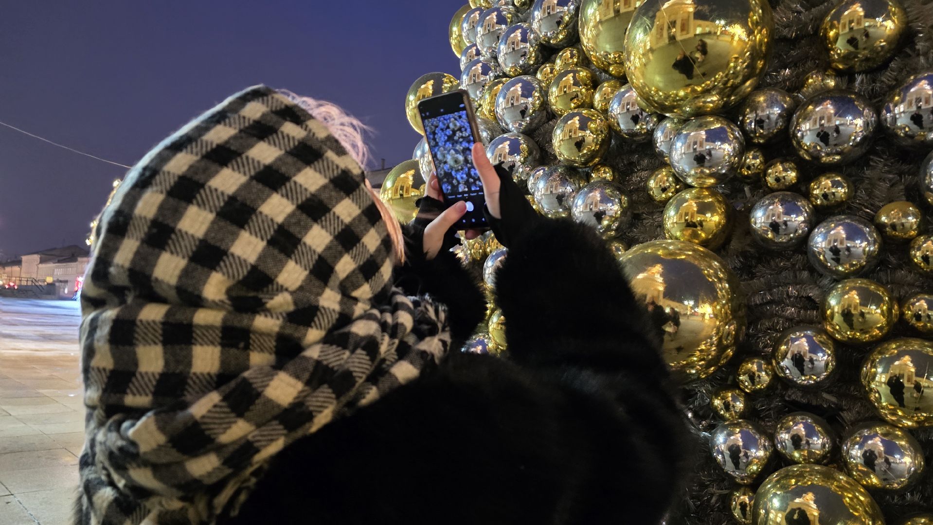 Коломна , новогодняя елка, зима в подмосковье, подготовка к новому году,