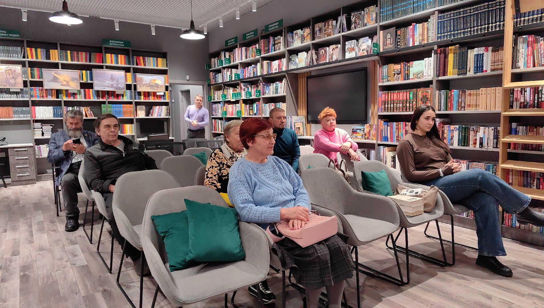 больница, встреча, жители, поликлиника,