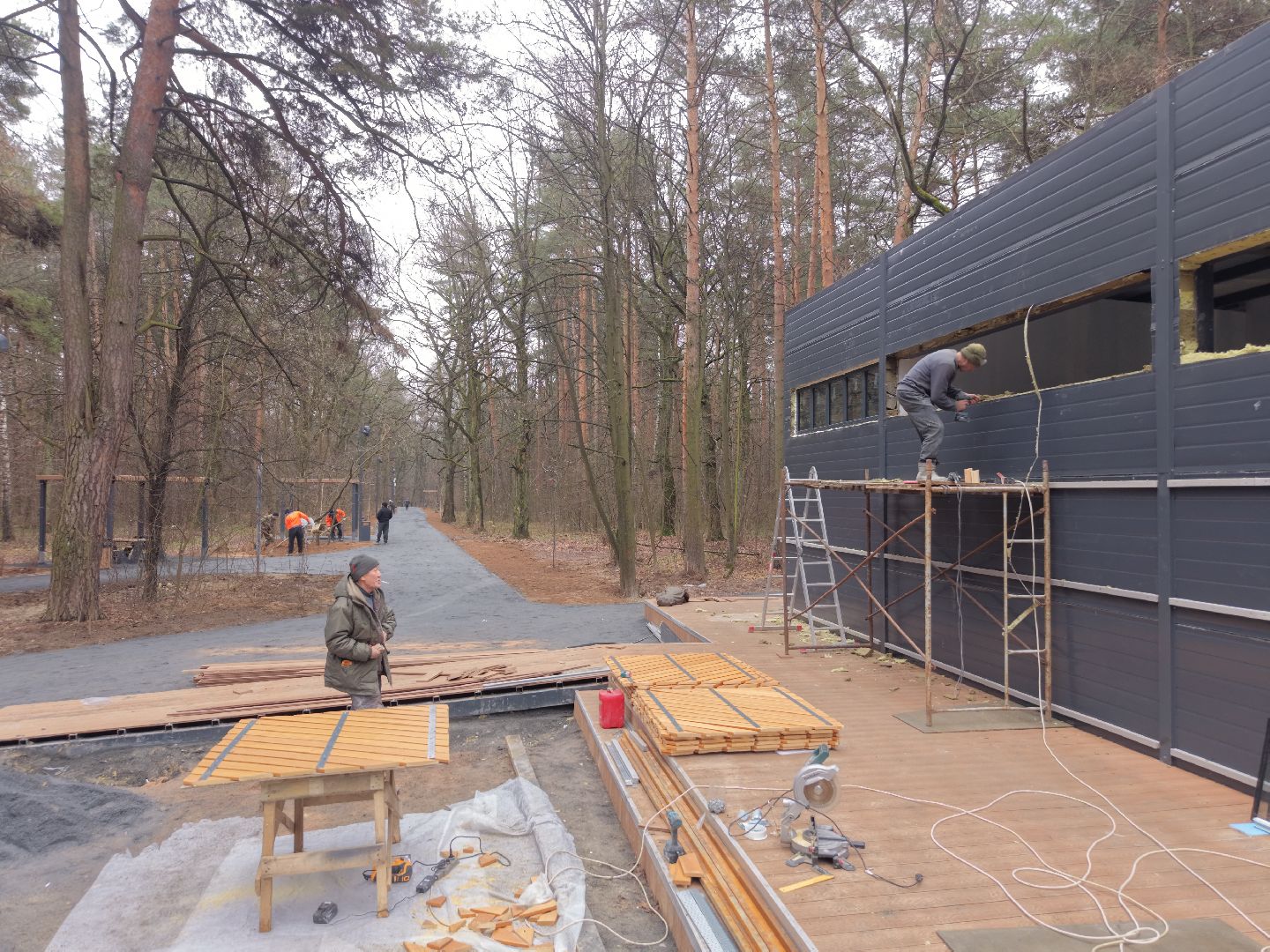 видео с коптера, томилинский лесопарк, лесопарк в люберцах,