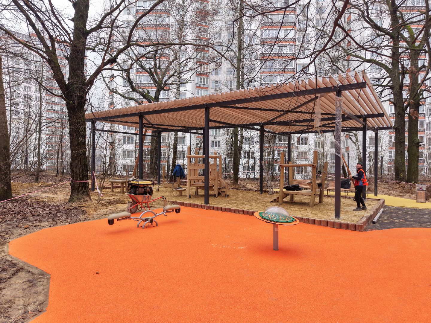 видео с коптера, томилинский лесопарк, лесопарк в люберцах,