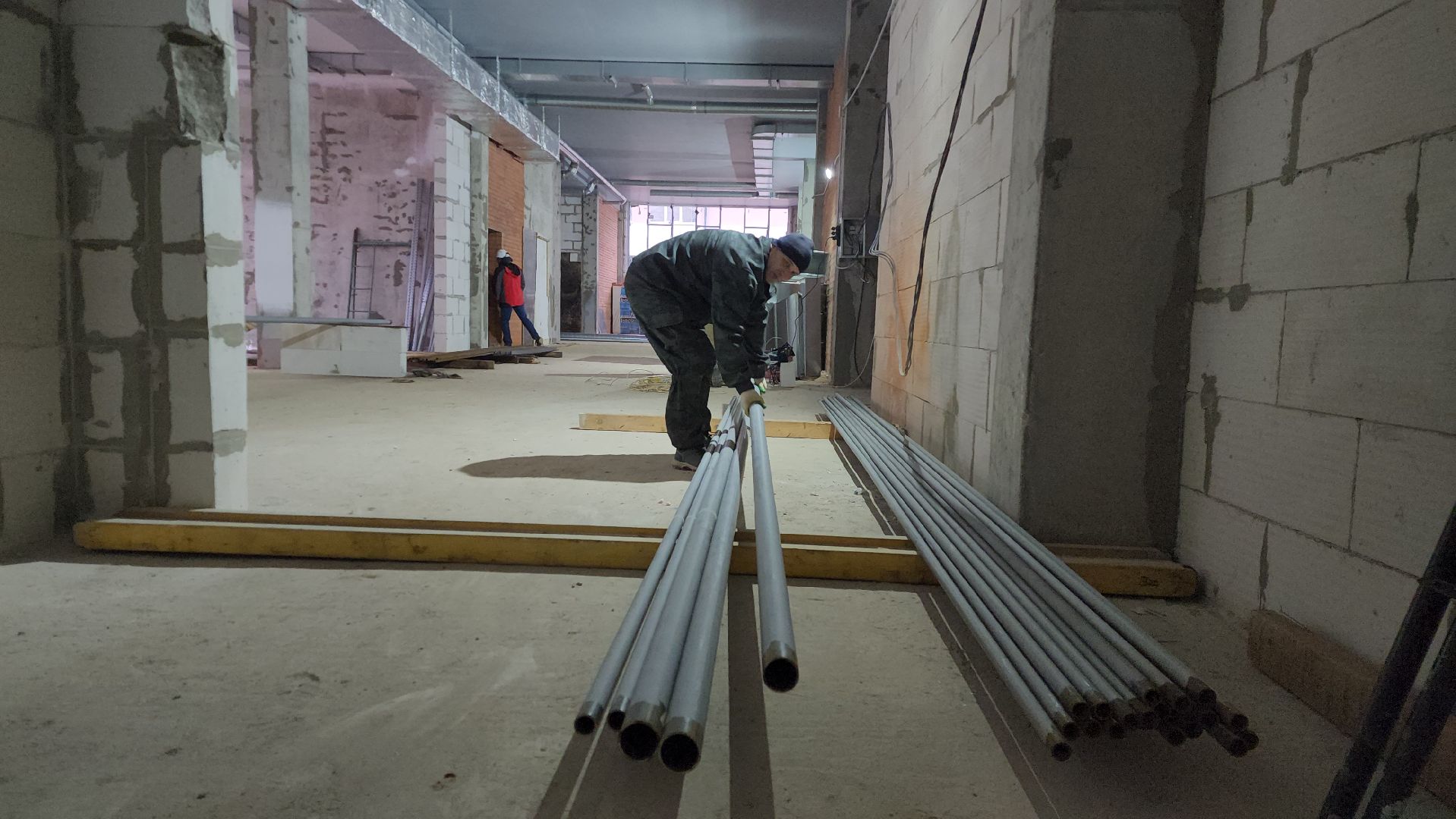 истра, строительство школы, пристройка к школе,