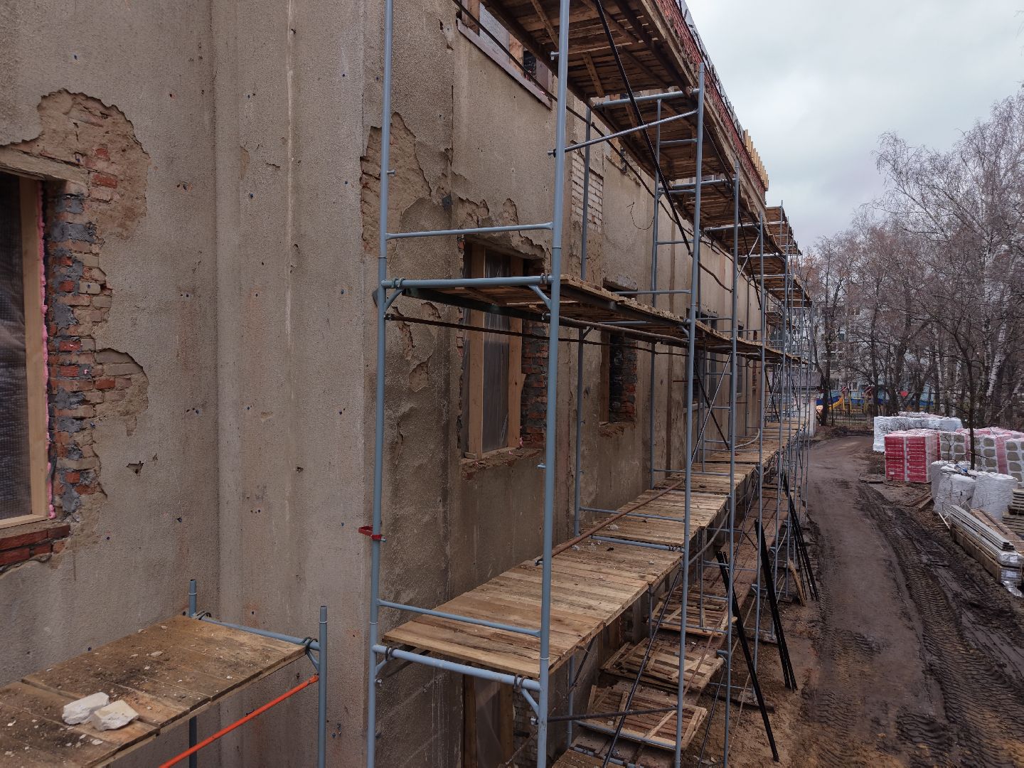 видео с коптера, ухтомская больница,