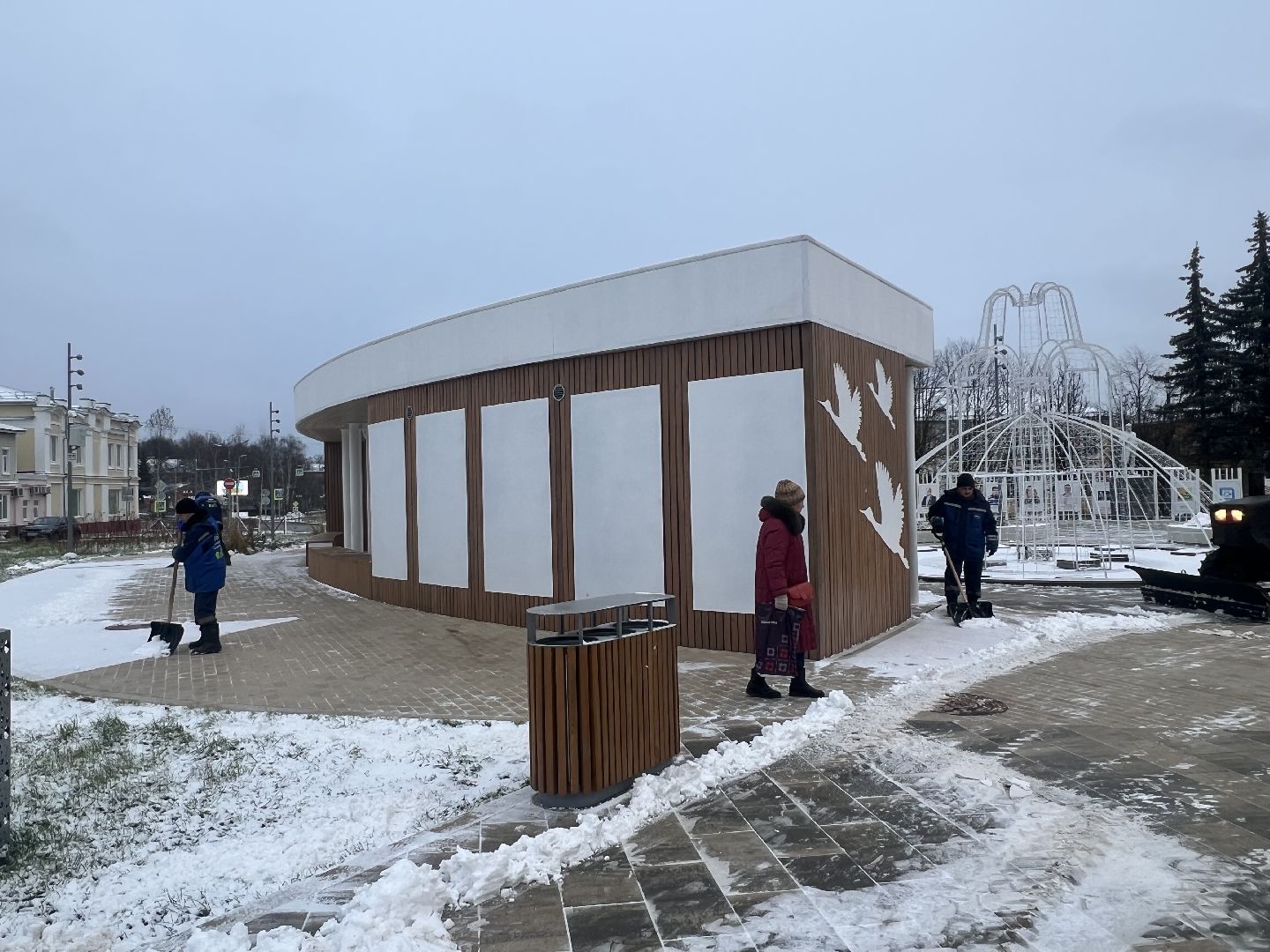 талдомский городской округ, Уборка снега талдом, Снегопад талдом,