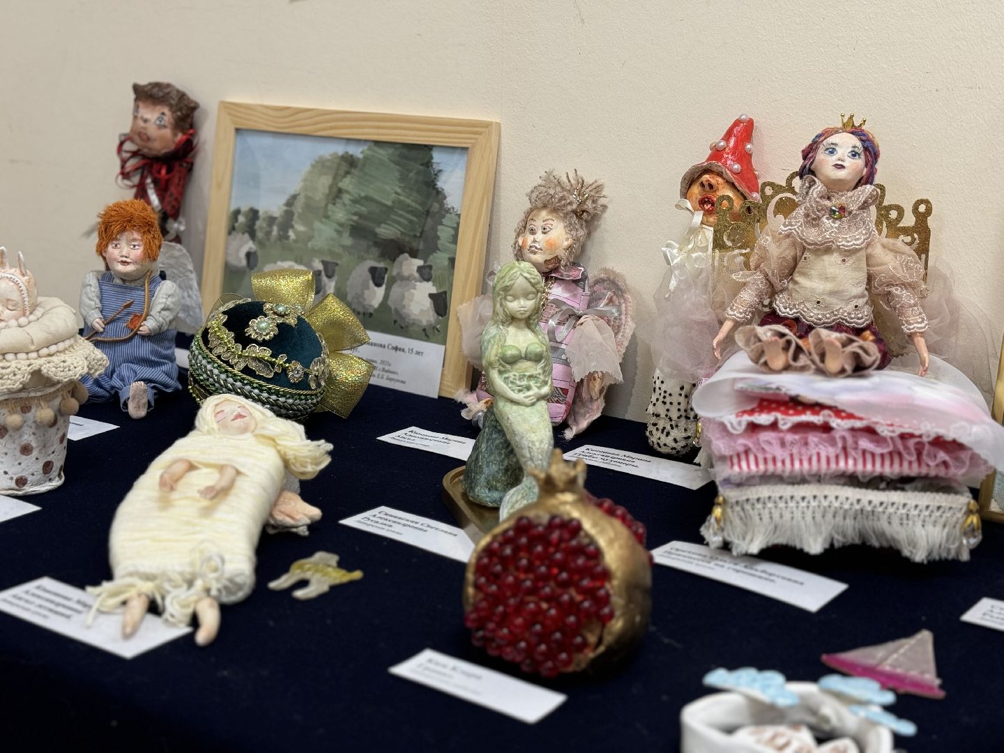 выставка , авторские куклы , историко - культурный центр, мастерицы,арт-студия абажур,