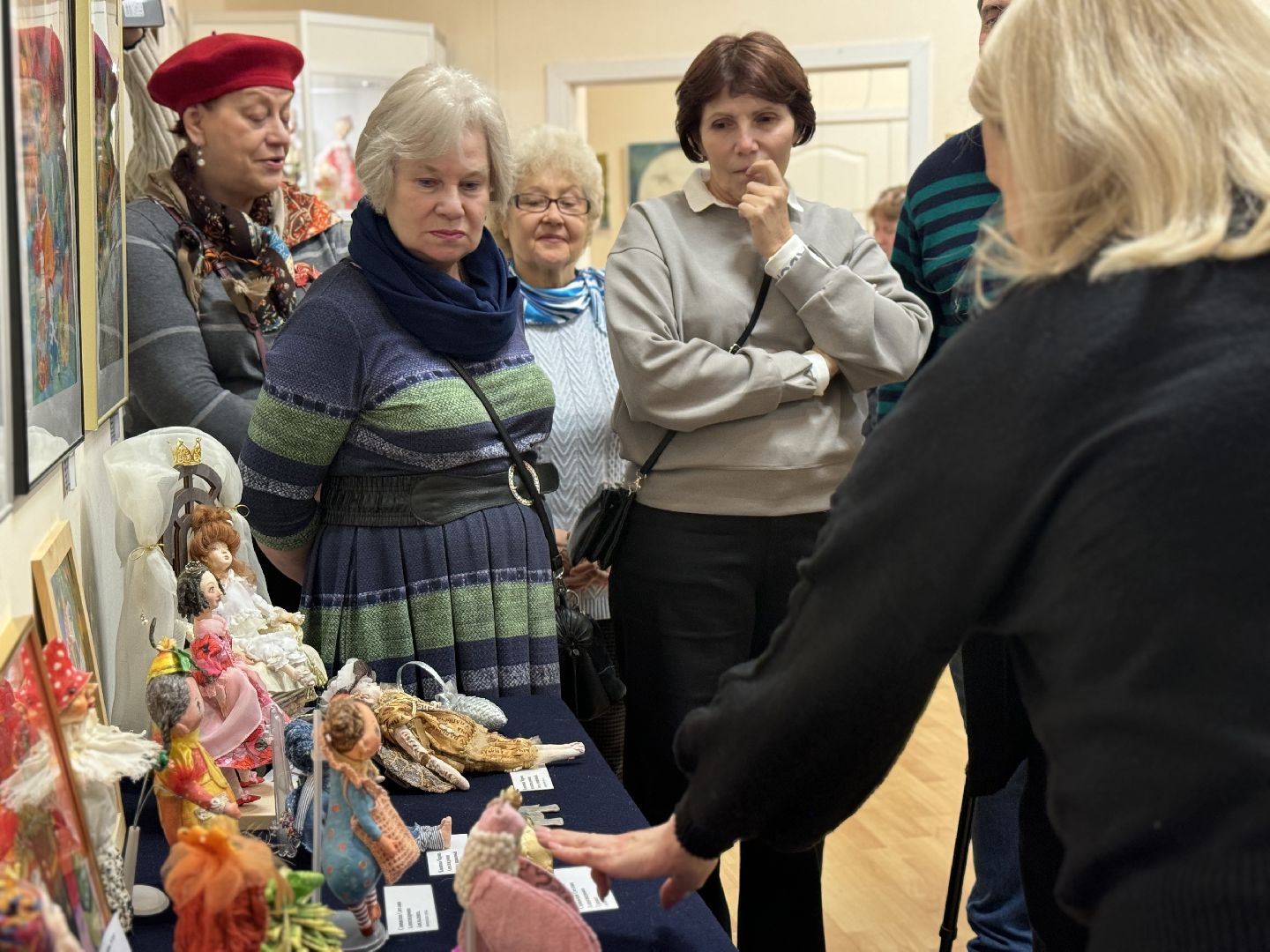 выставка , авторские куклы , историко - культурный центр, мастерицы,арт-студия абажур,