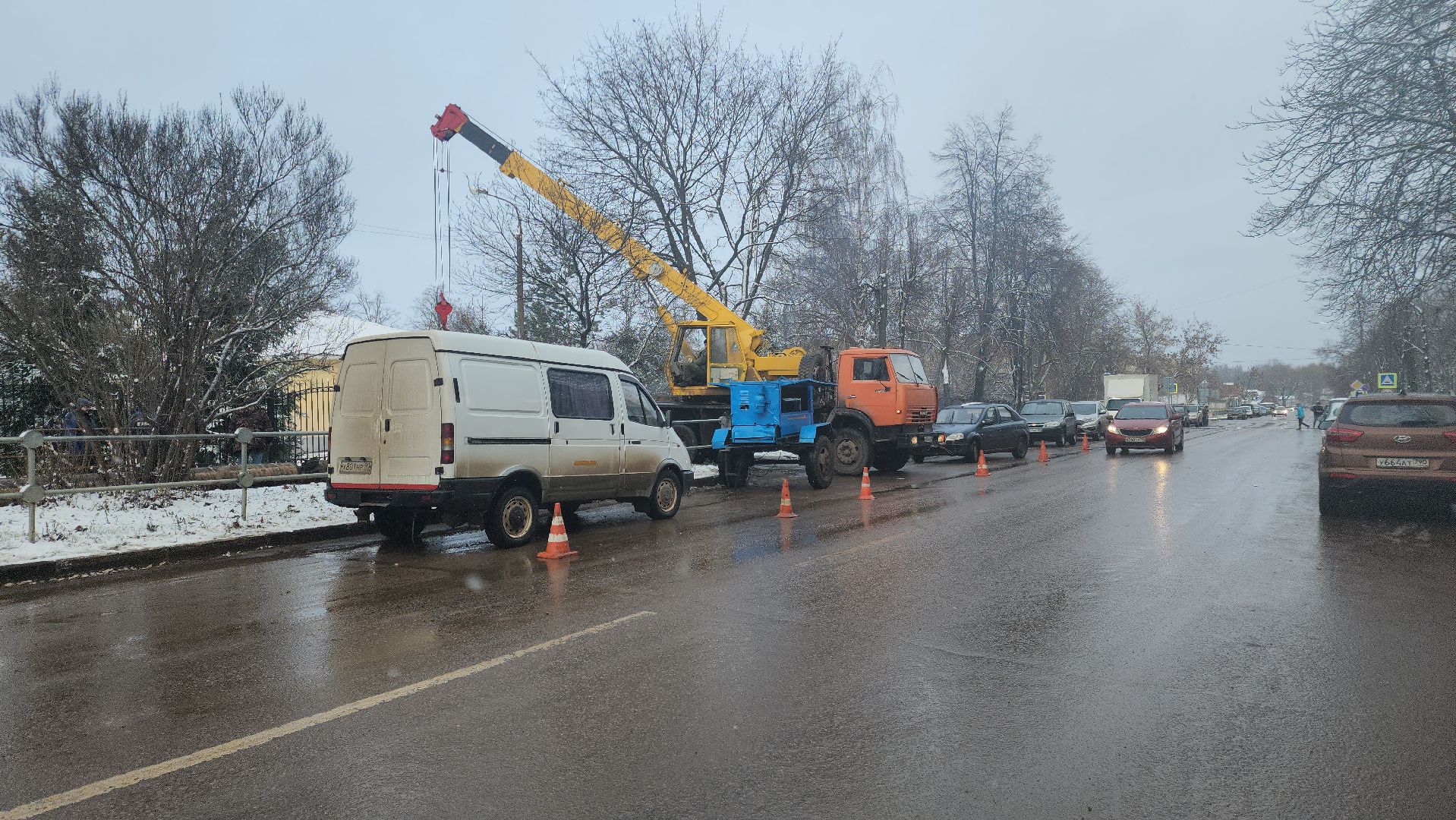 Зарайск, Ремонт теплосетей в Зарайске, Замена труб теплосети,