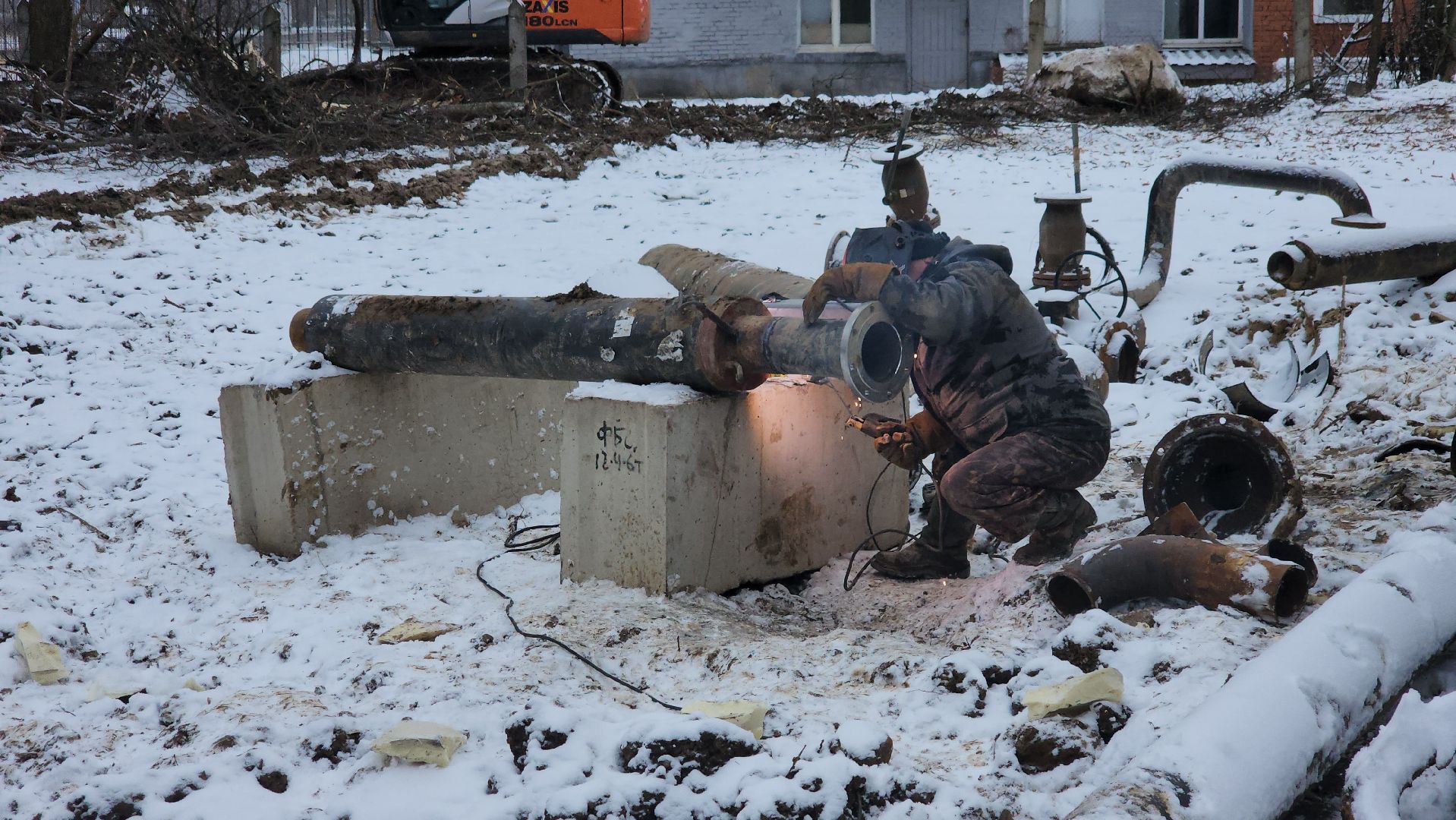 щёлково, новая котельная, фряново, Подключение воды,