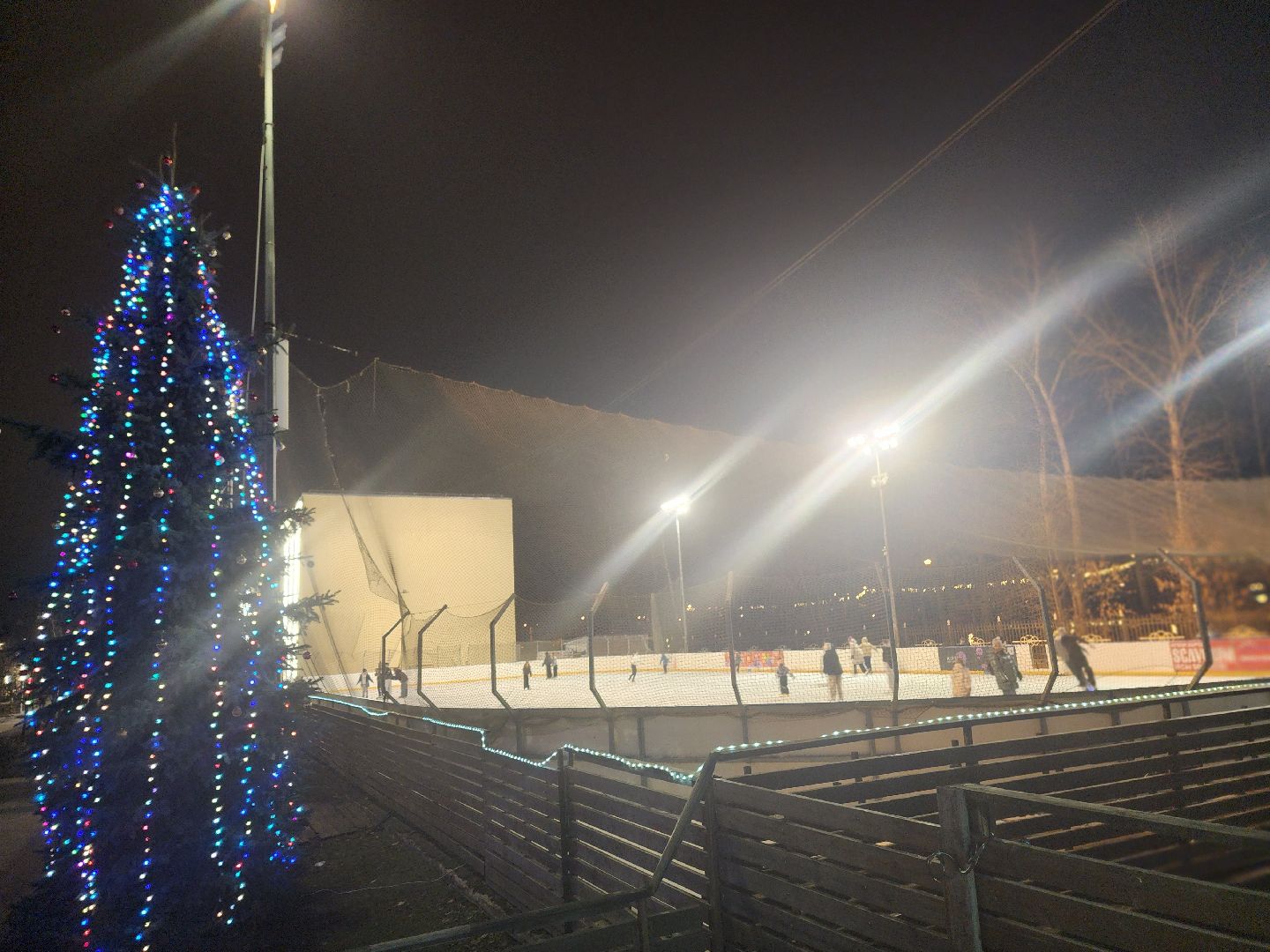 королёв, космолед, спорт, зима в  подмосковье,