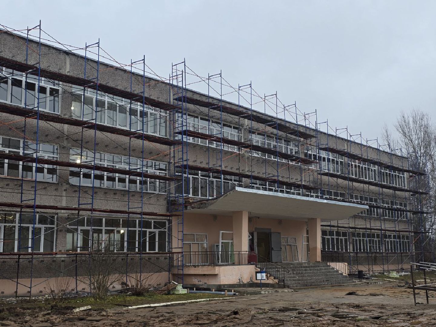 наро-фоминск, наро-фоминский городской округ, строительство, капремонт, ремонт школы, молодеж и дети, нацпроект, государственная программа,