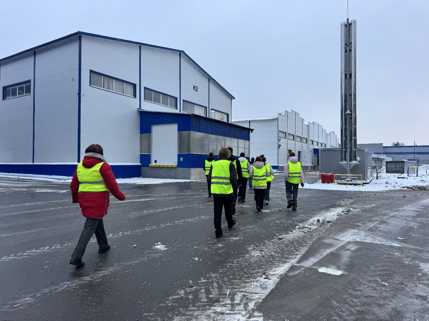 шаховская, завод, билет в будущее,школьники на экскурсии,