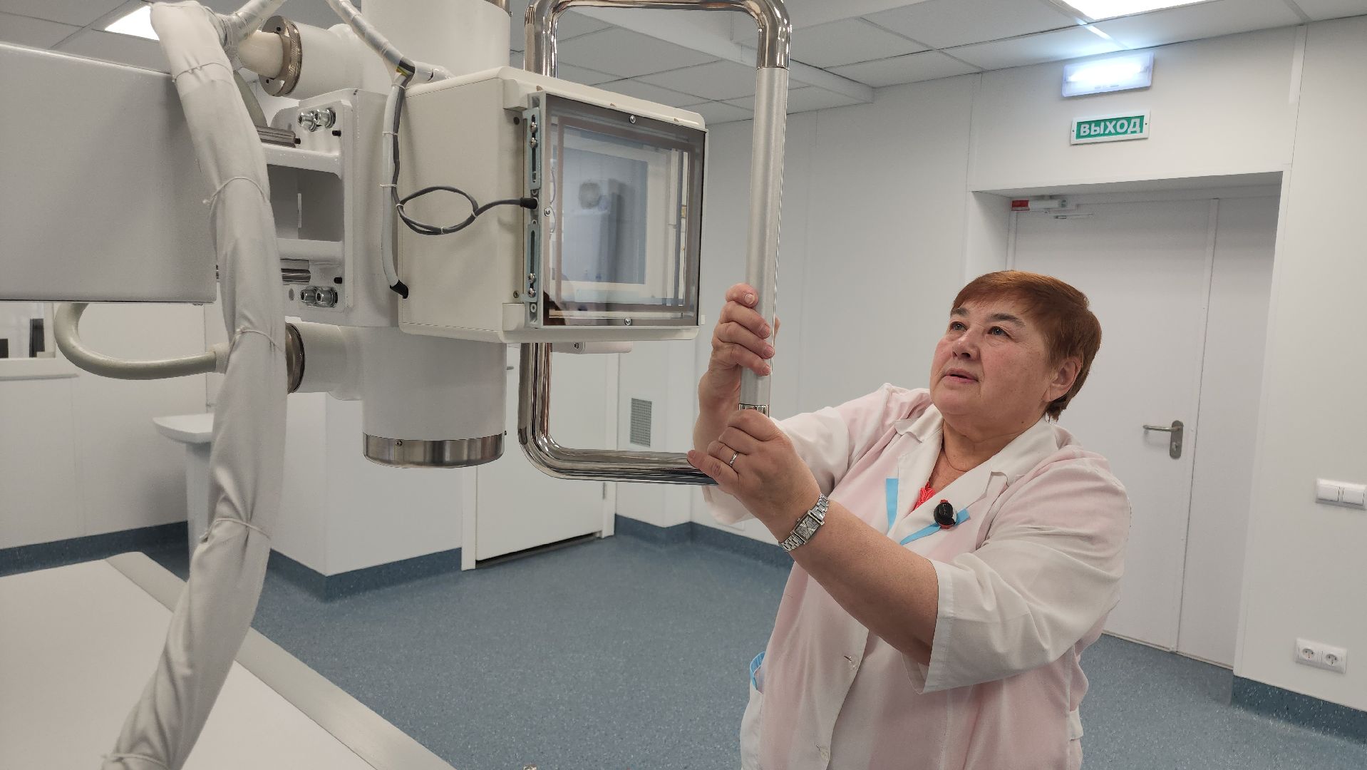 кашира, медицина, капитальный ремонт, рентген-кабинет, рентгеновский комплекс, каширская больница,