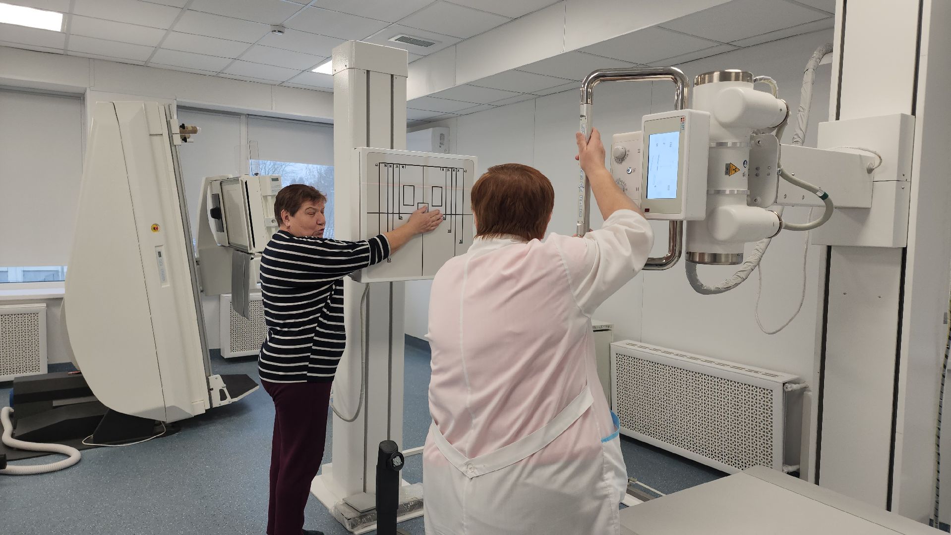 кашира, медицина, капитальный ремонт, рентген-кабинет, рентгеновский комплекс, каширская больница,