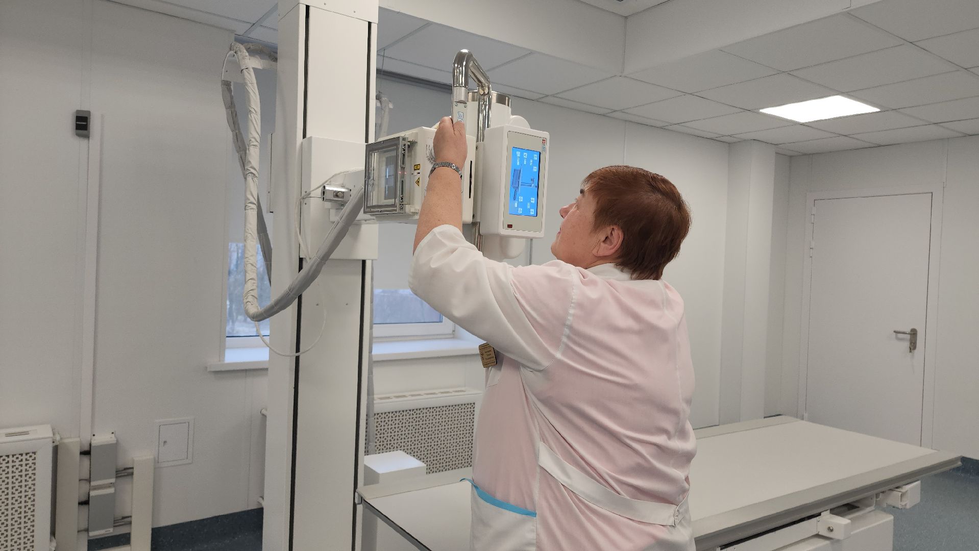 кашира, медицина, капитальный ремонт, рентген-кабинет, рентгеновский комплекс, каширская больница,