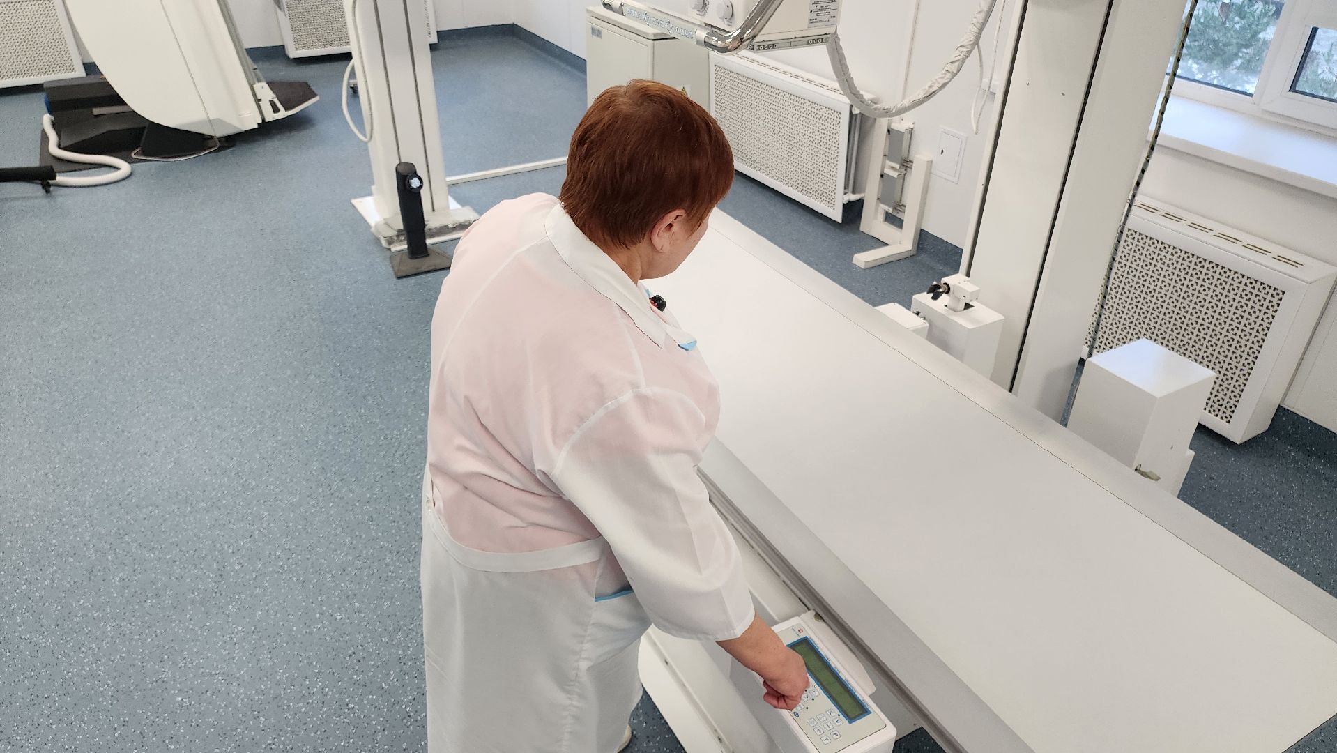 кашира, медицина, капитальный ремонт, рентген-кабинет, рентгеновский комплекс, каширская больница,