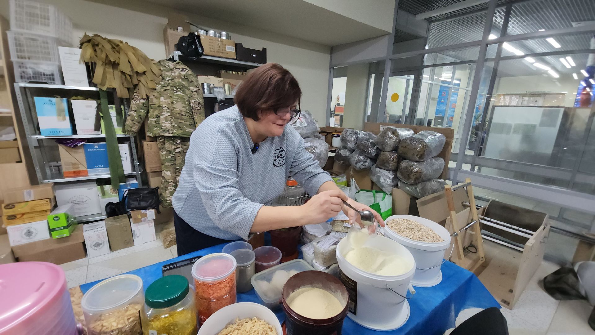 сво, красногорск, суп для бойцов, гуманитарная помощь,