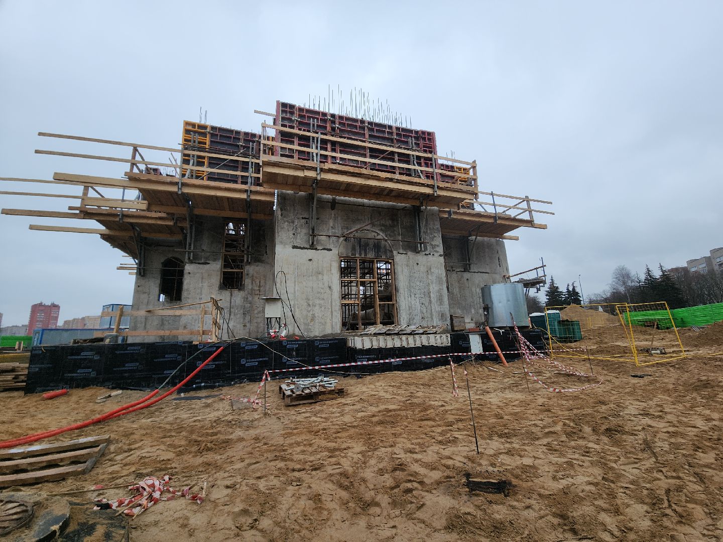 Черноголовка, Строительство храма, Храм,