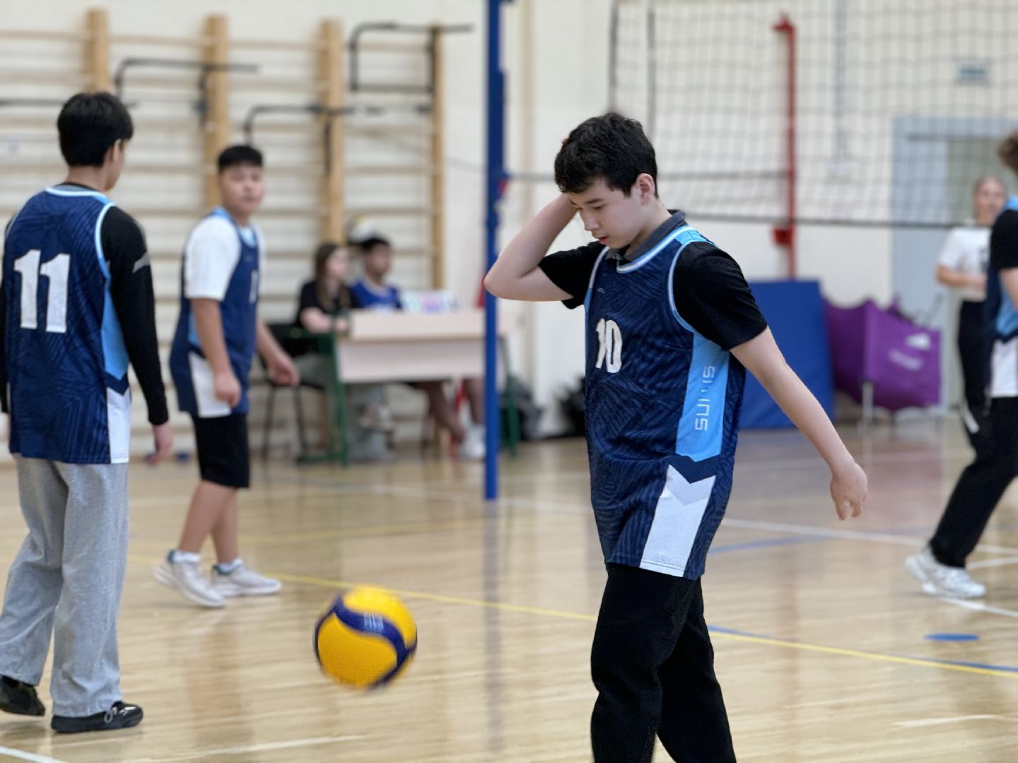 единая школьная лига , волейбол, соревнования , ленинский городской округ, школьники, спорт,